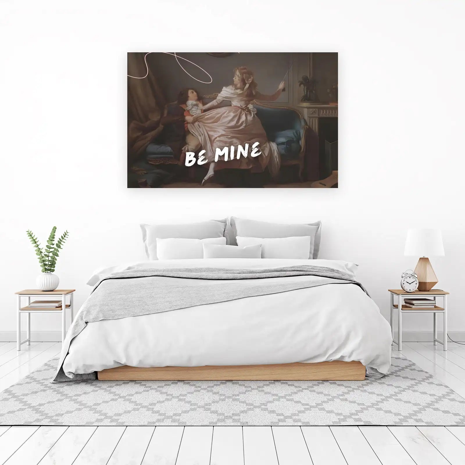 Be Mine Rococo Love Story Wall Art