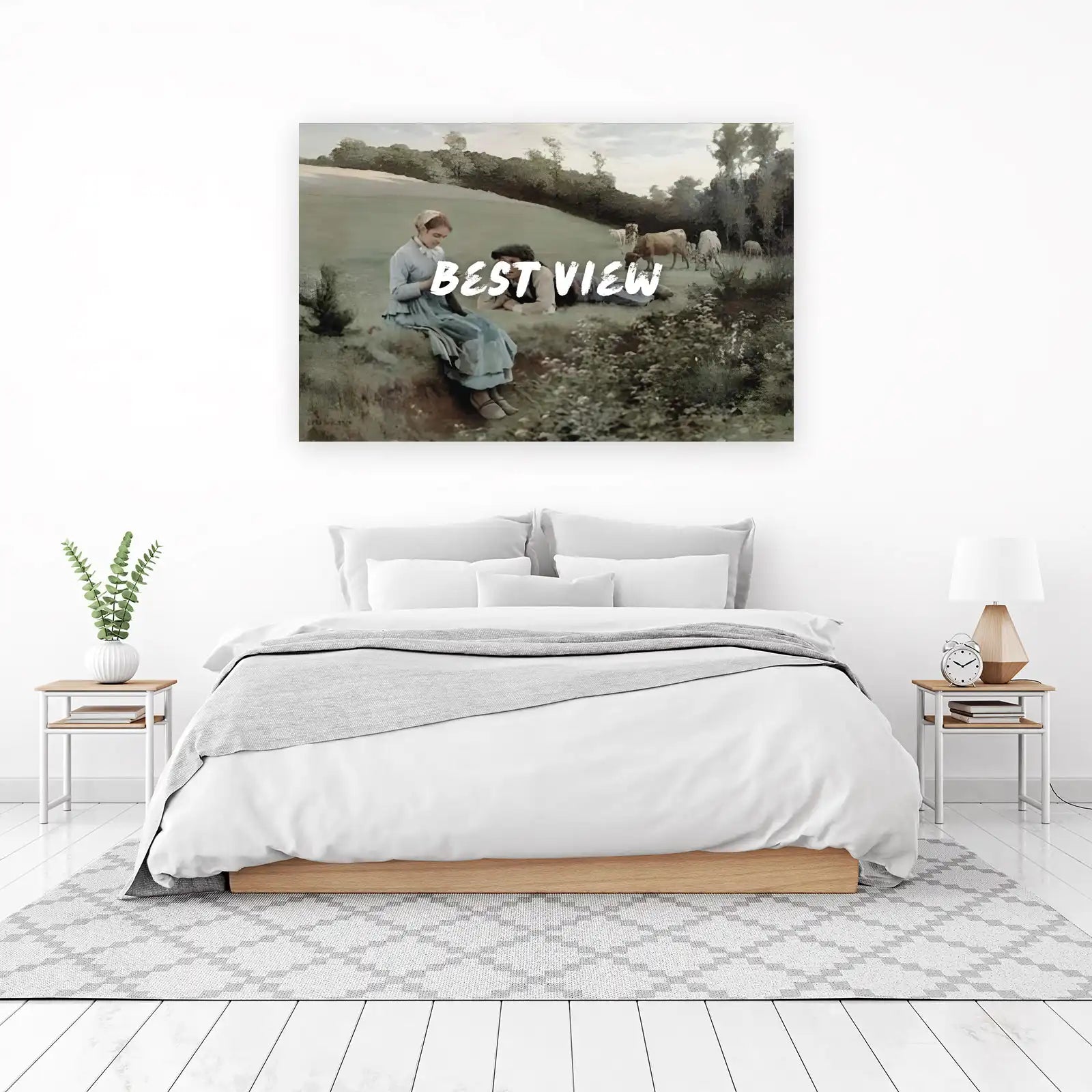 Pastoral Bliss Landscape Wall Art