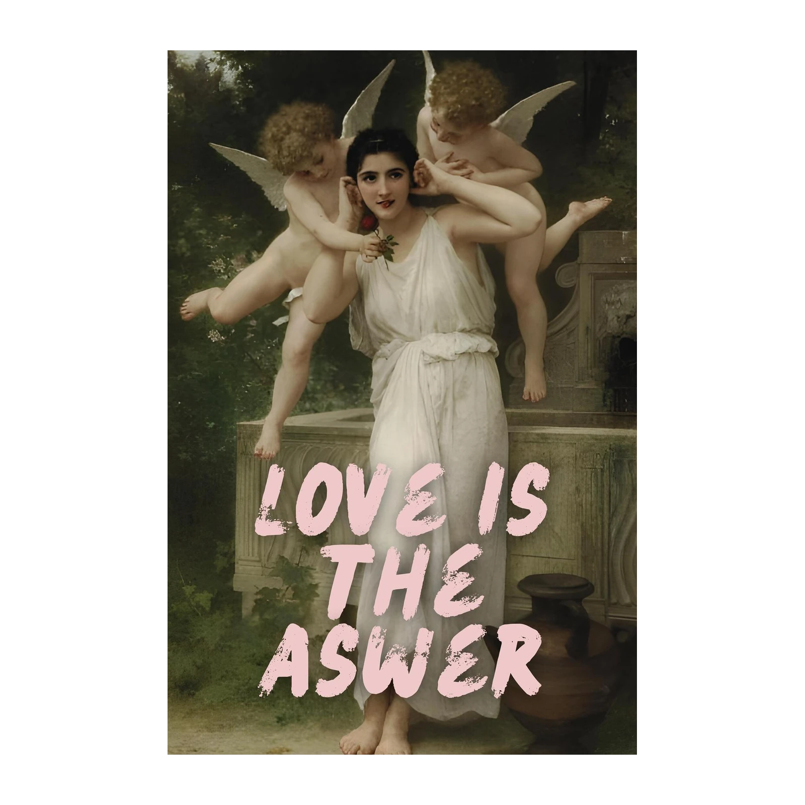 Cherubic Love Classic Art Wall Art