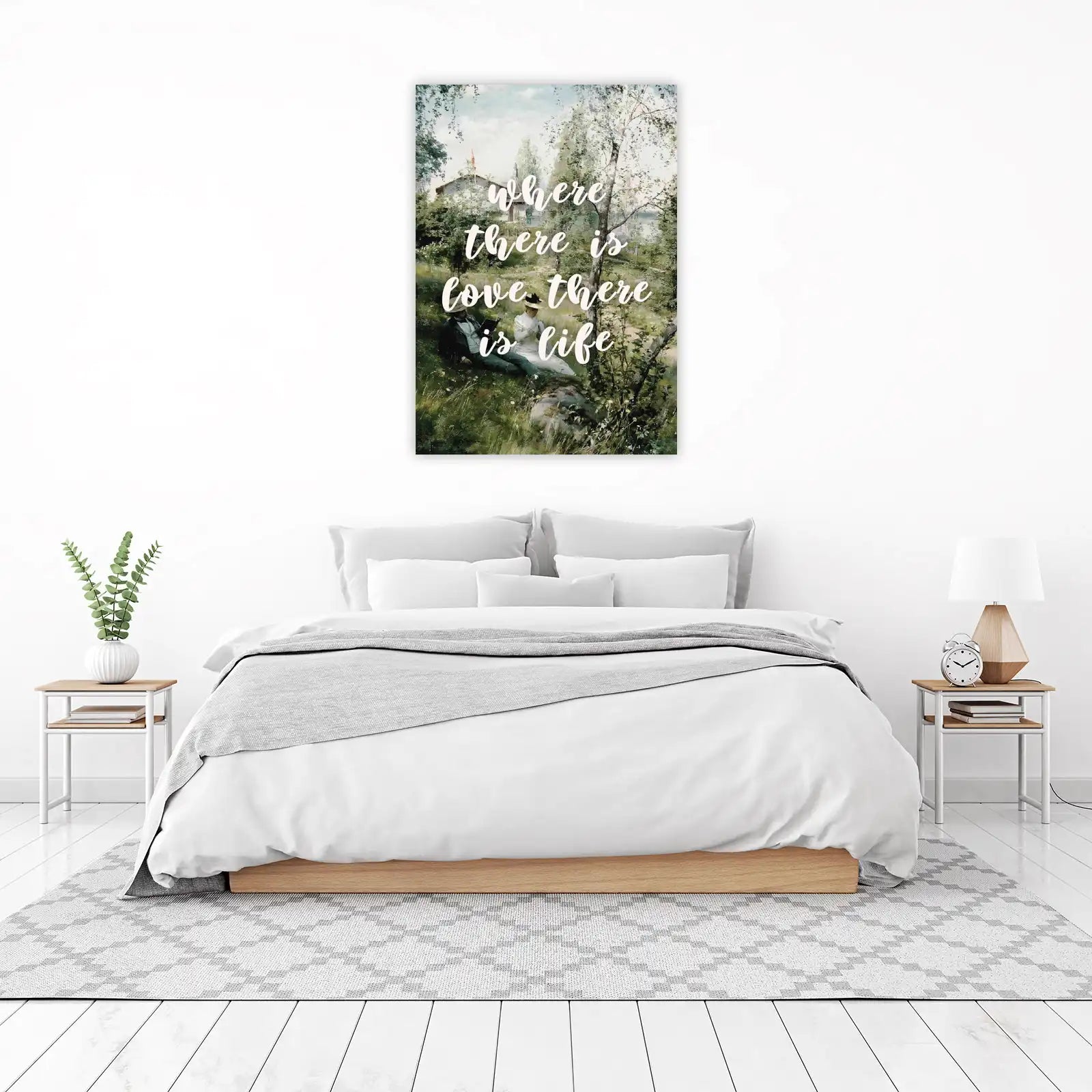 Romantic Garden Life Wall Art