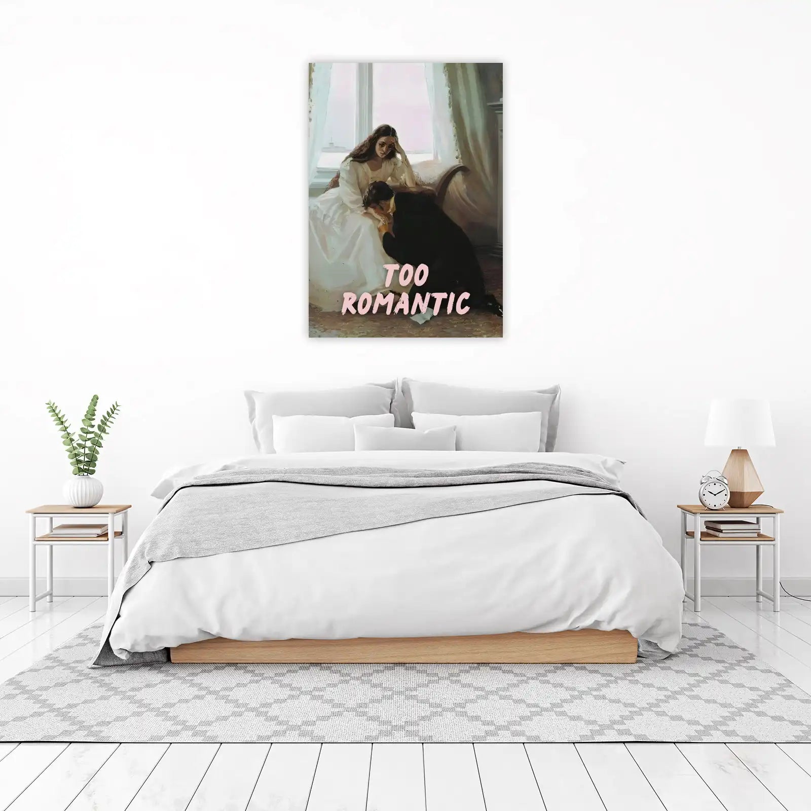 Victorian Romanticism Kiss Wall Art