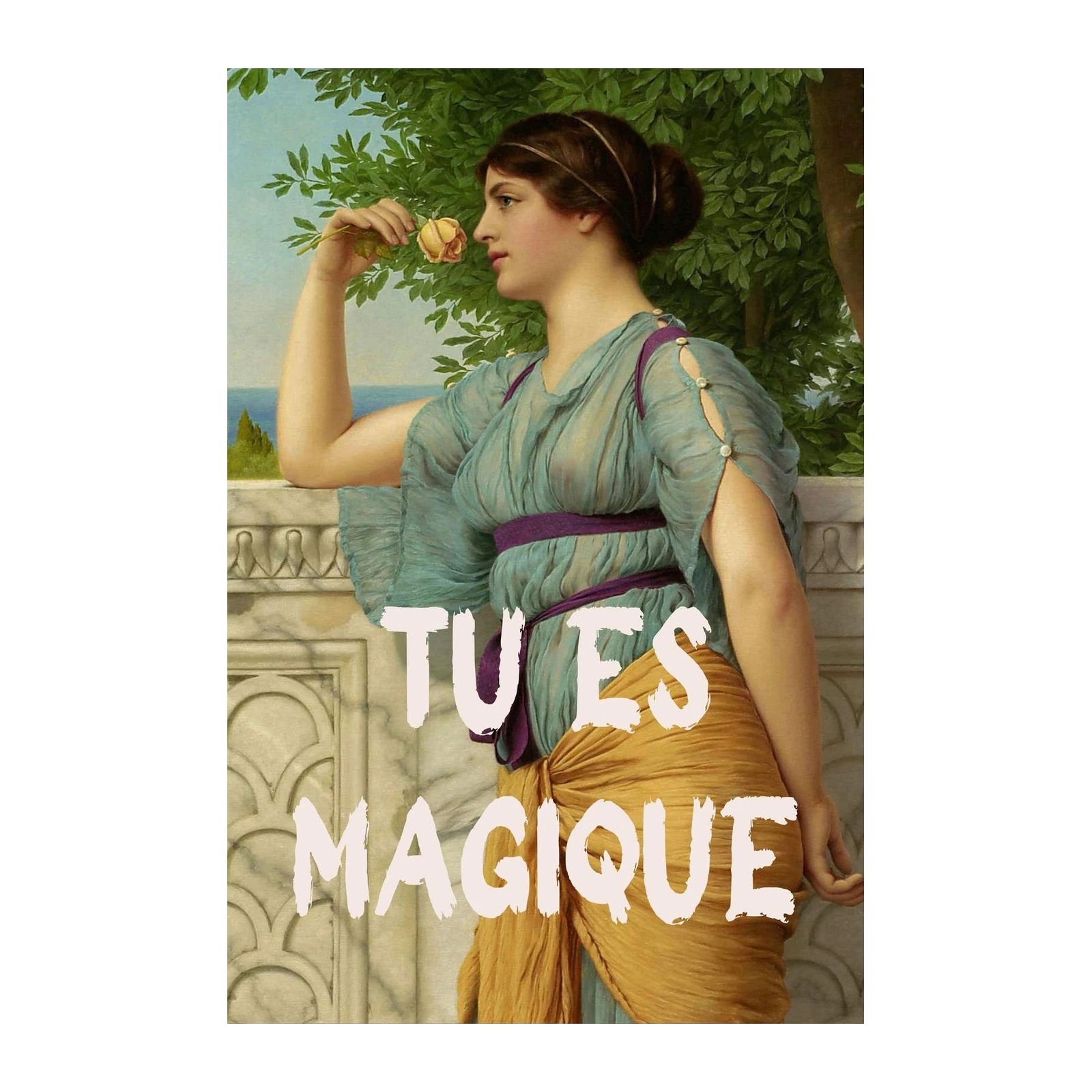 You Are Magic Vintage Portrait Wall Art