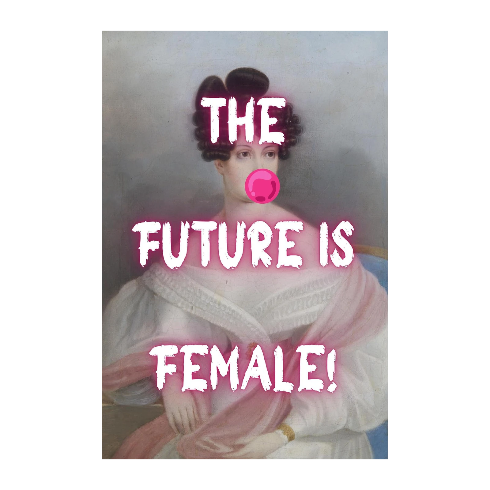 Empowering Feminist Portrait Wall Art