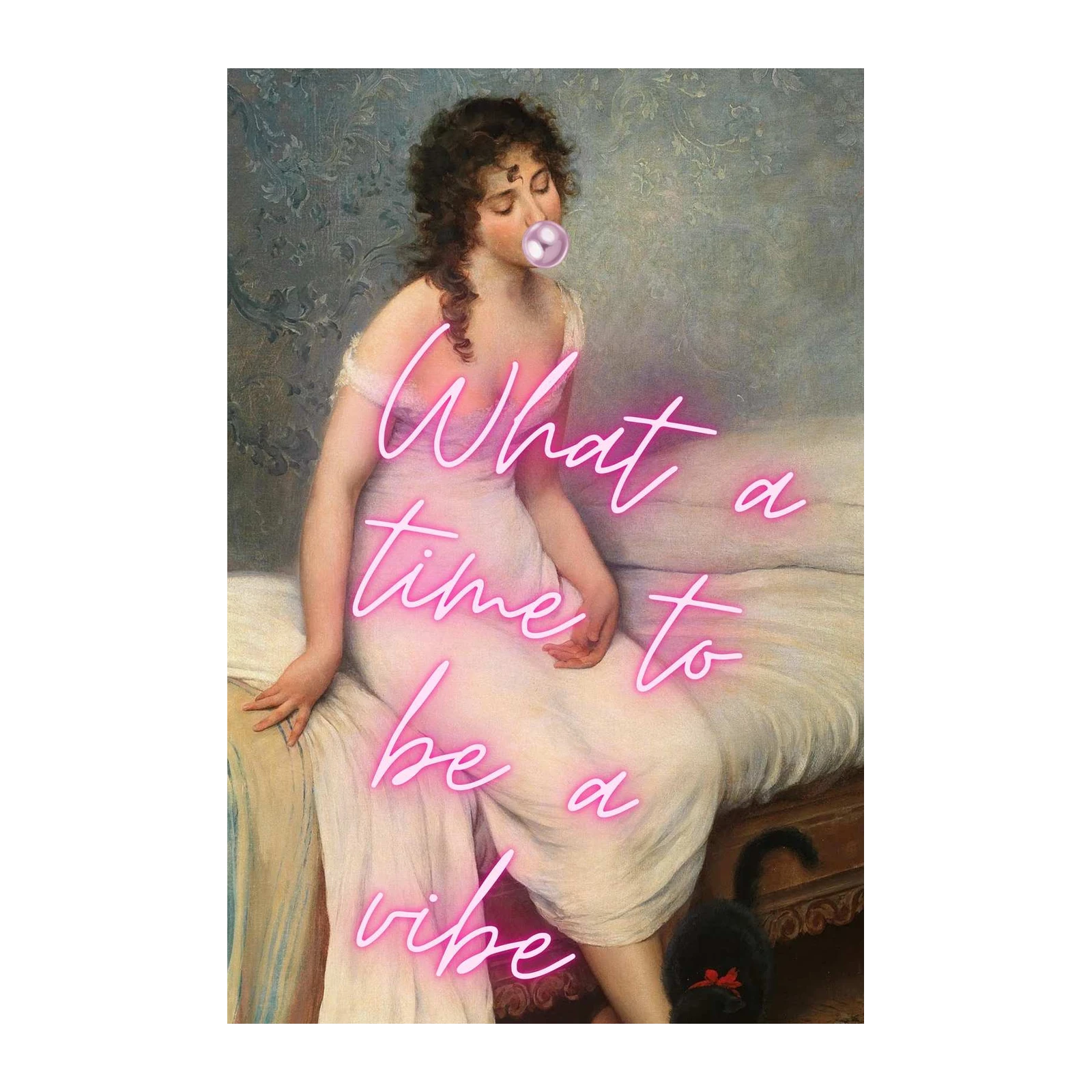 Vibe Queen Retro Portrait Wall Art