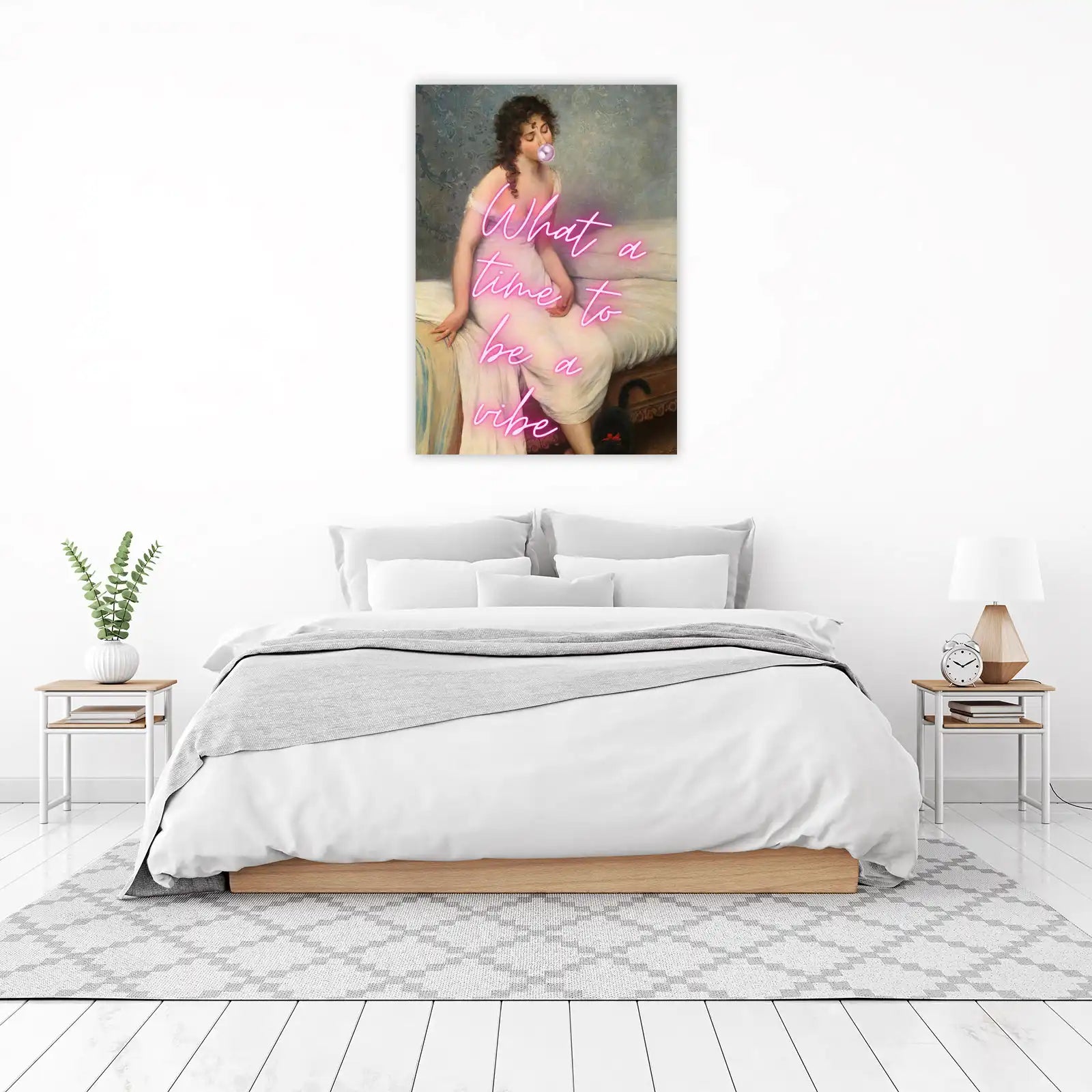 Vibe Queen Retro Portrait Wall Art