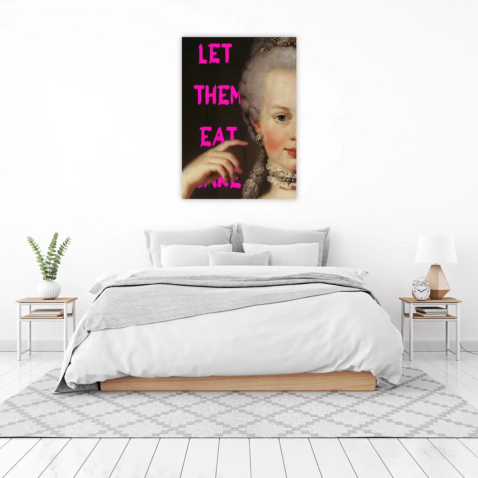 Let Them Eat Cake - Queen Portrait Wall Art