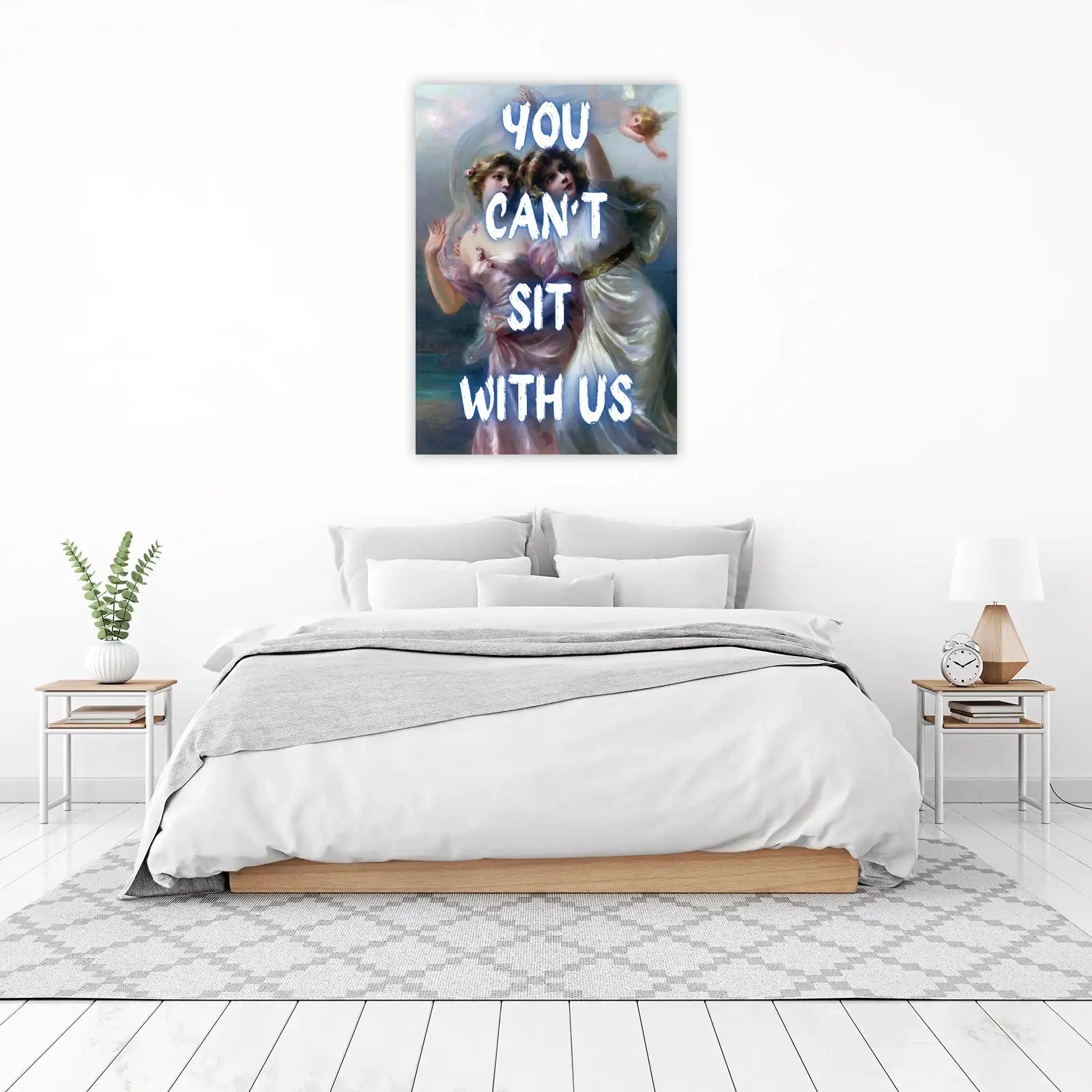 Mean Girls "You Can't Sit With Us" Art Wall Art