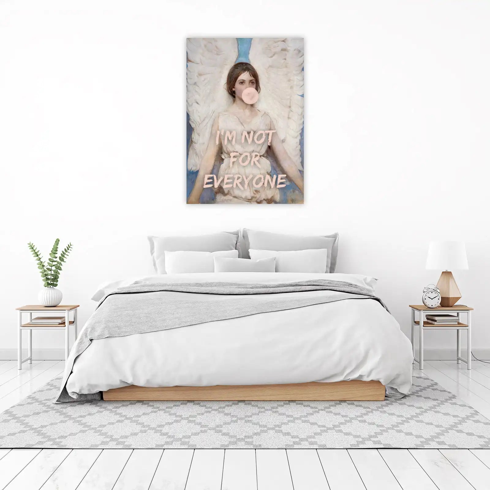 Angel Bubblegum Statement Wall Art