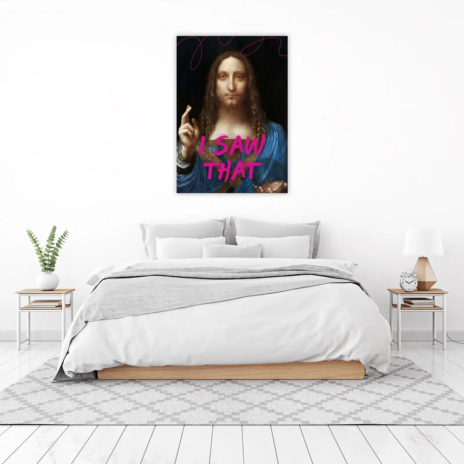 Salvator Mundi "I Saw That" Wall Art
