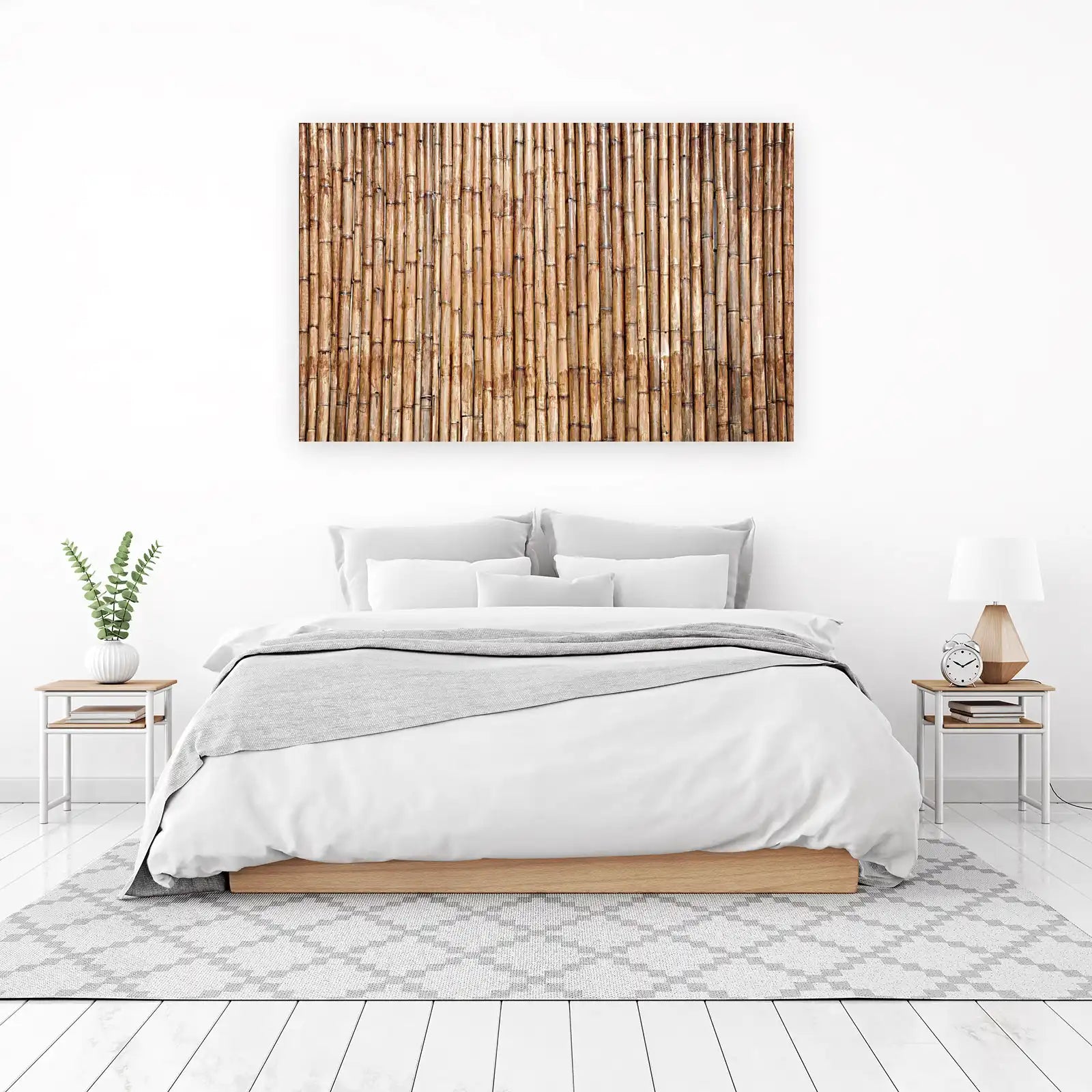 Natural Bamboo Wall Decor Wall Art