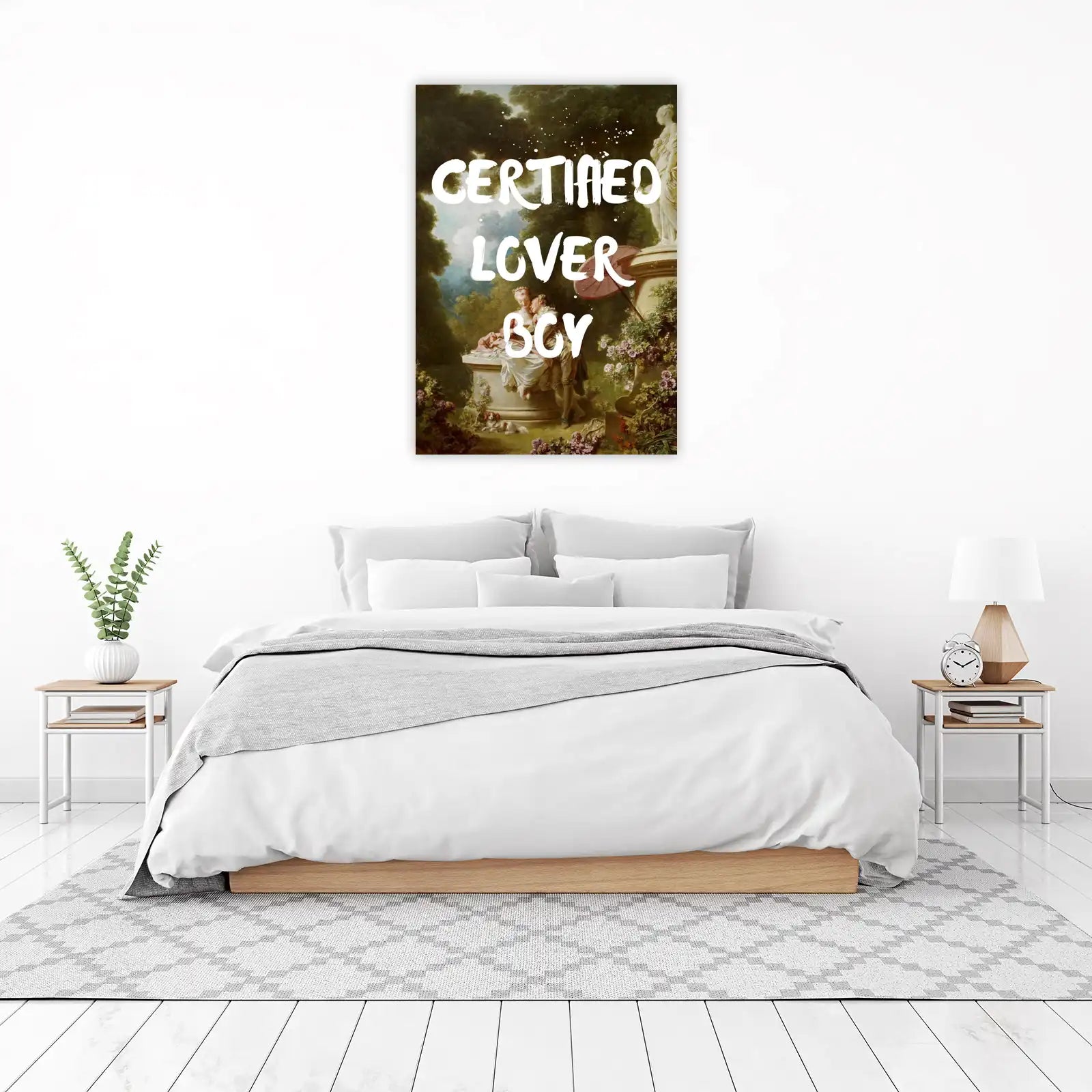 Certified Lover Boy Rococo Art Wall Art
