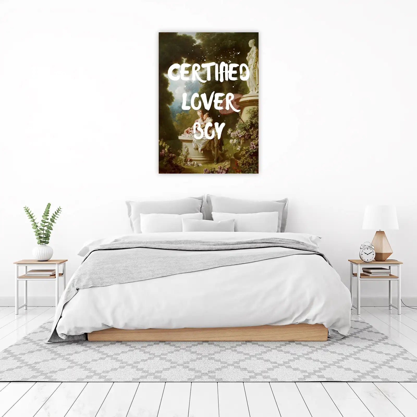 Certified Lover Boy French Rococo Wall Art
