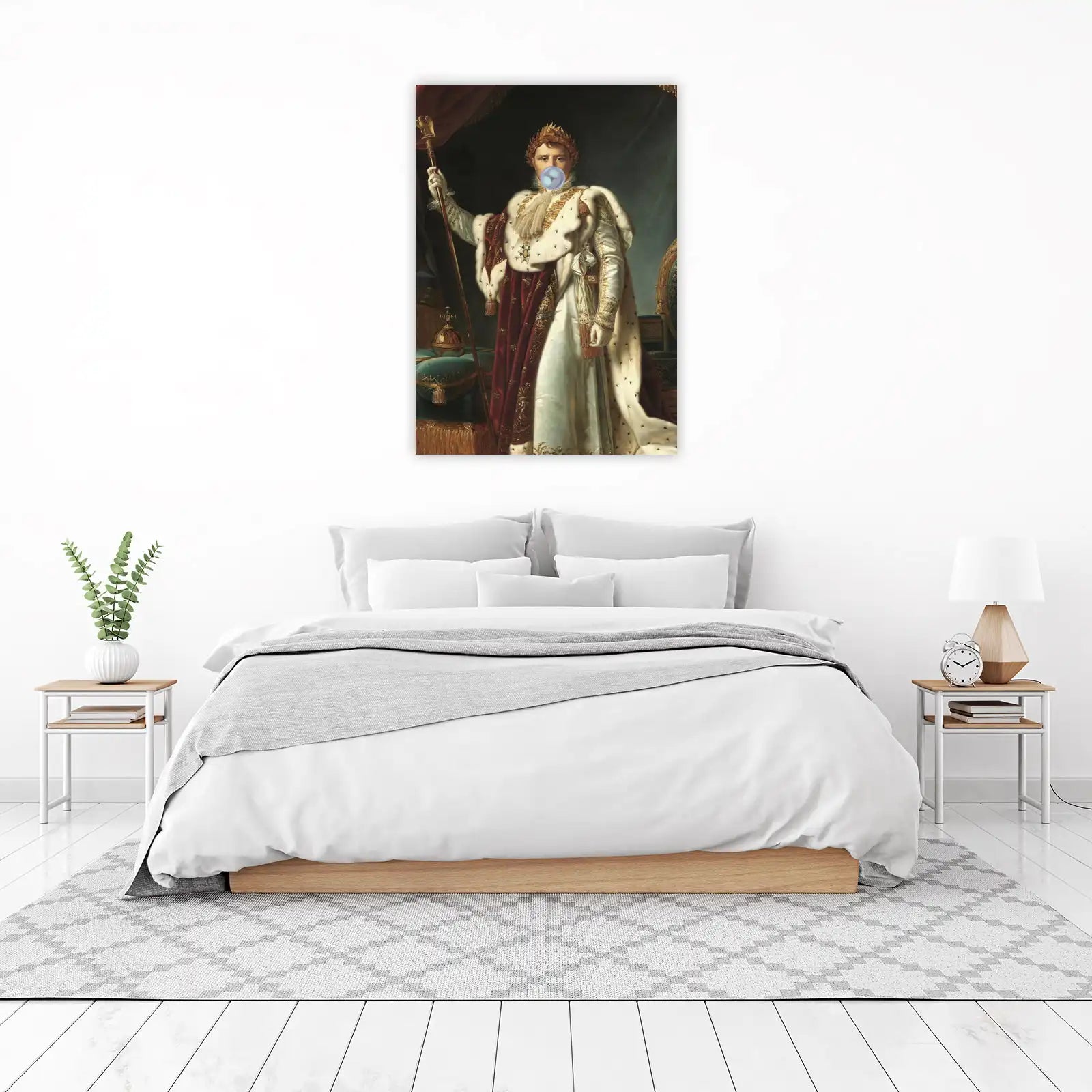 Napoleon Chewing Gum Portrait Wall Art