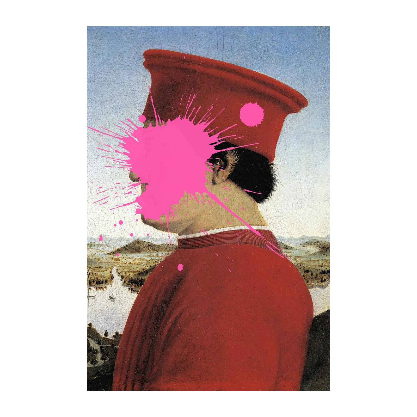 Modern Renaissance Man Splash Wall Art