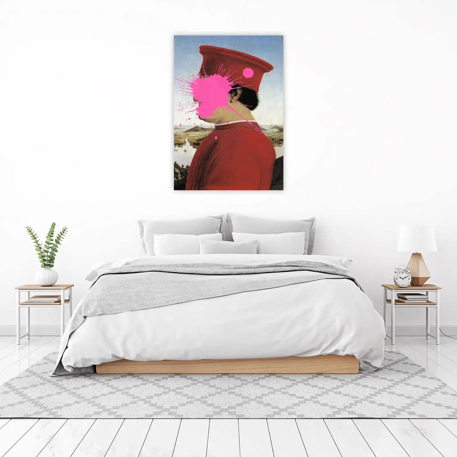 Modern Renaissance Man Splash Wall Art