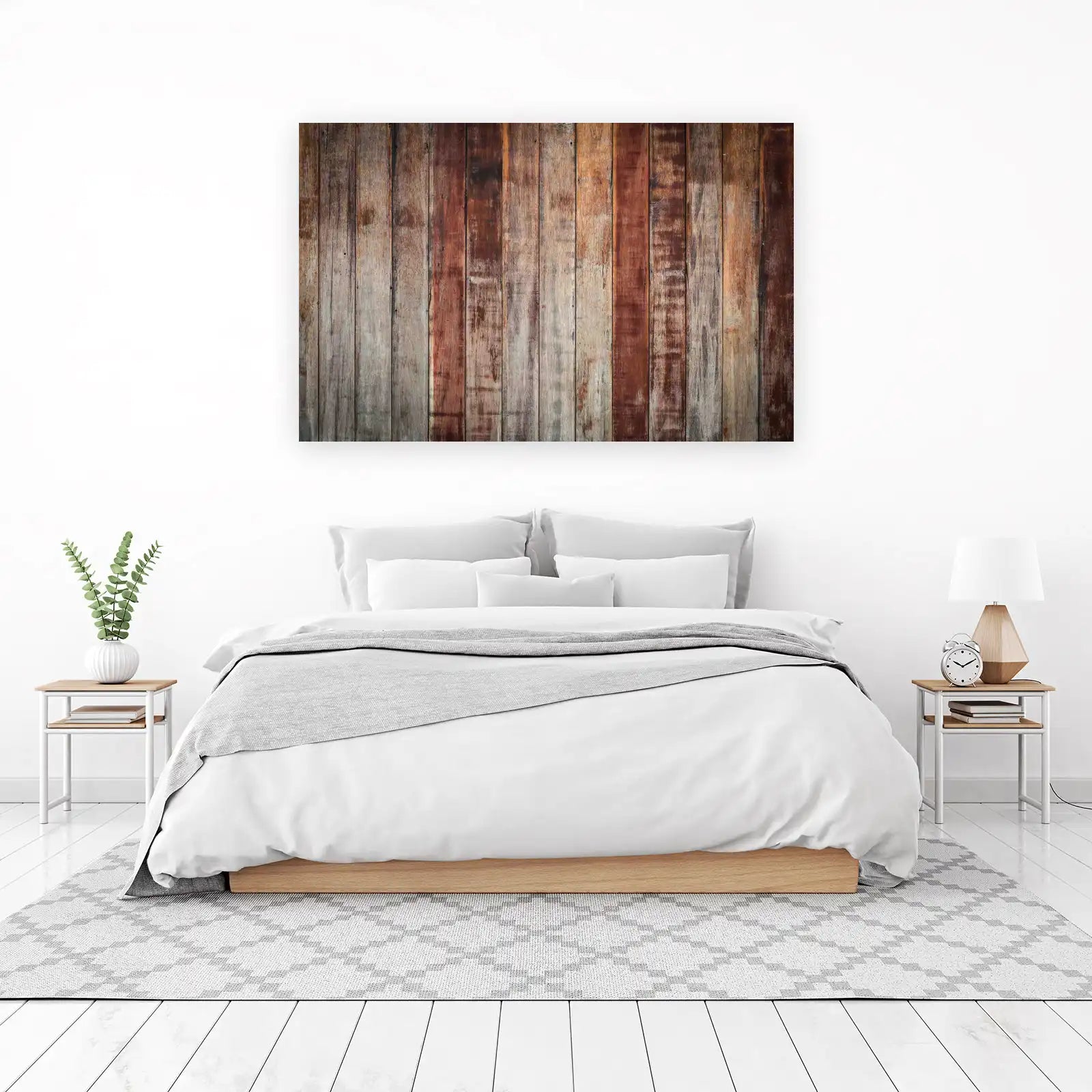 Rustic Wood Grain Wall Art Wall Art
