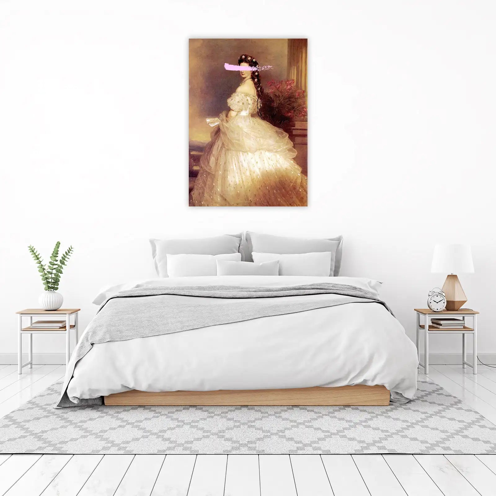 Elegant Empress Portrait Wall Art Wall Art