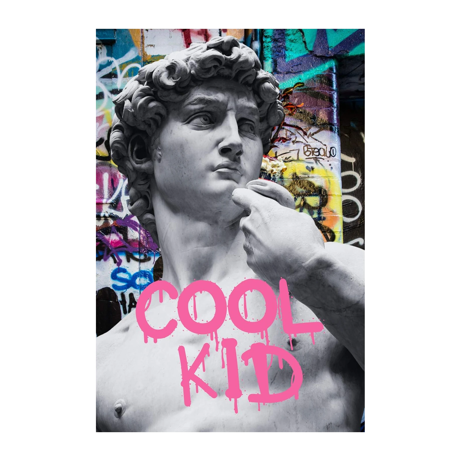 Graffiti David "Cool Kid" Wall Art
