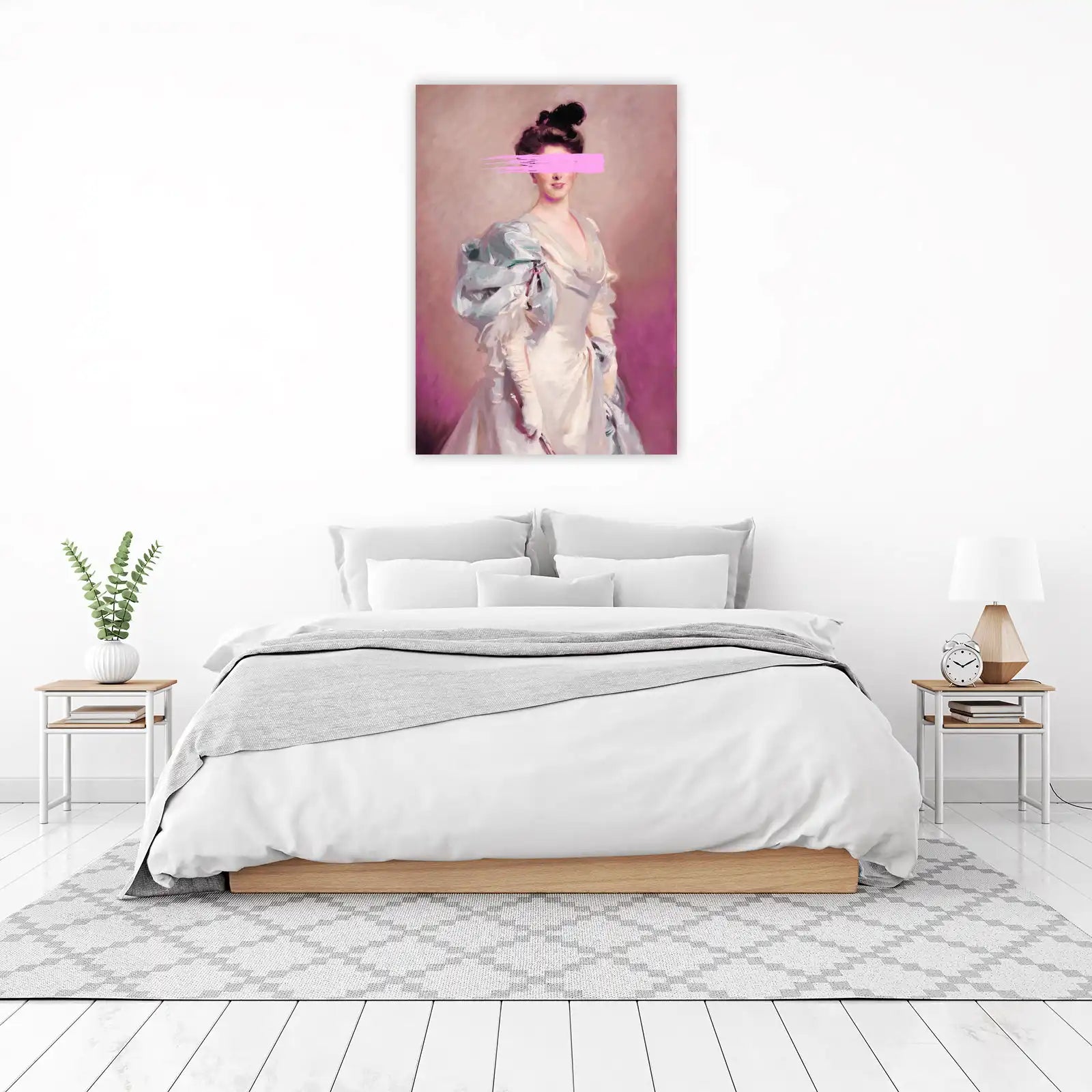 Modern Abstract Portrait Wall Art