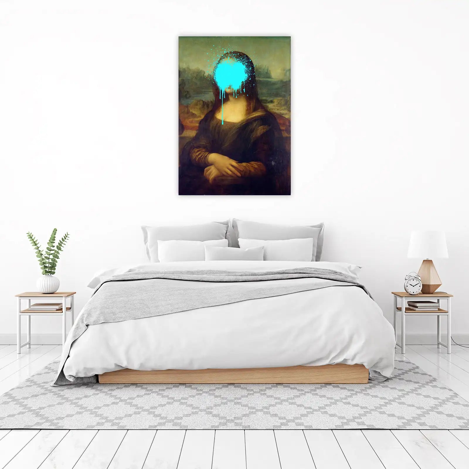 Graffiti Mona Lisa Pop Art Wall Art
