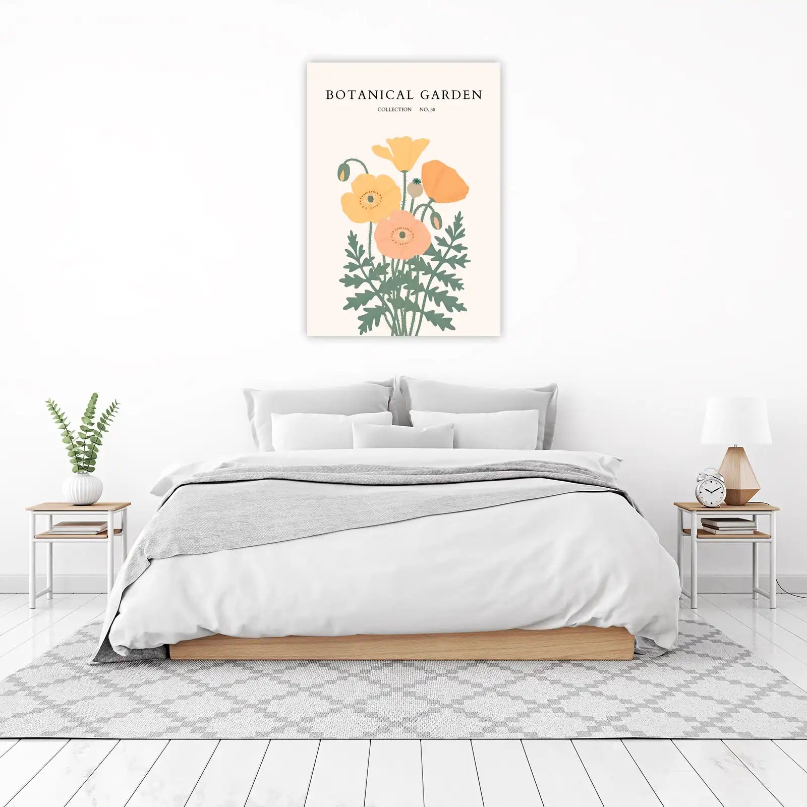 Botanical Poppies Collection Wall Art Wall Art