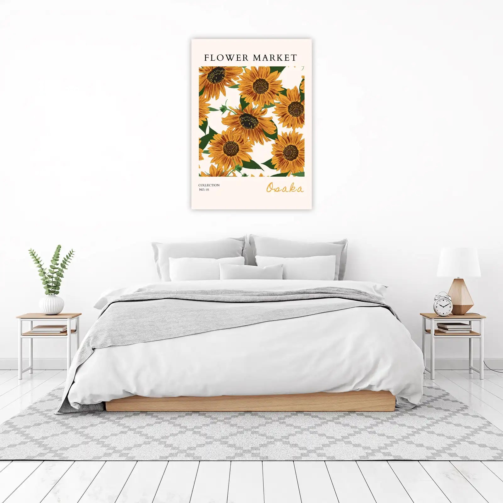 Osaka Sunflower Garden Wall Art