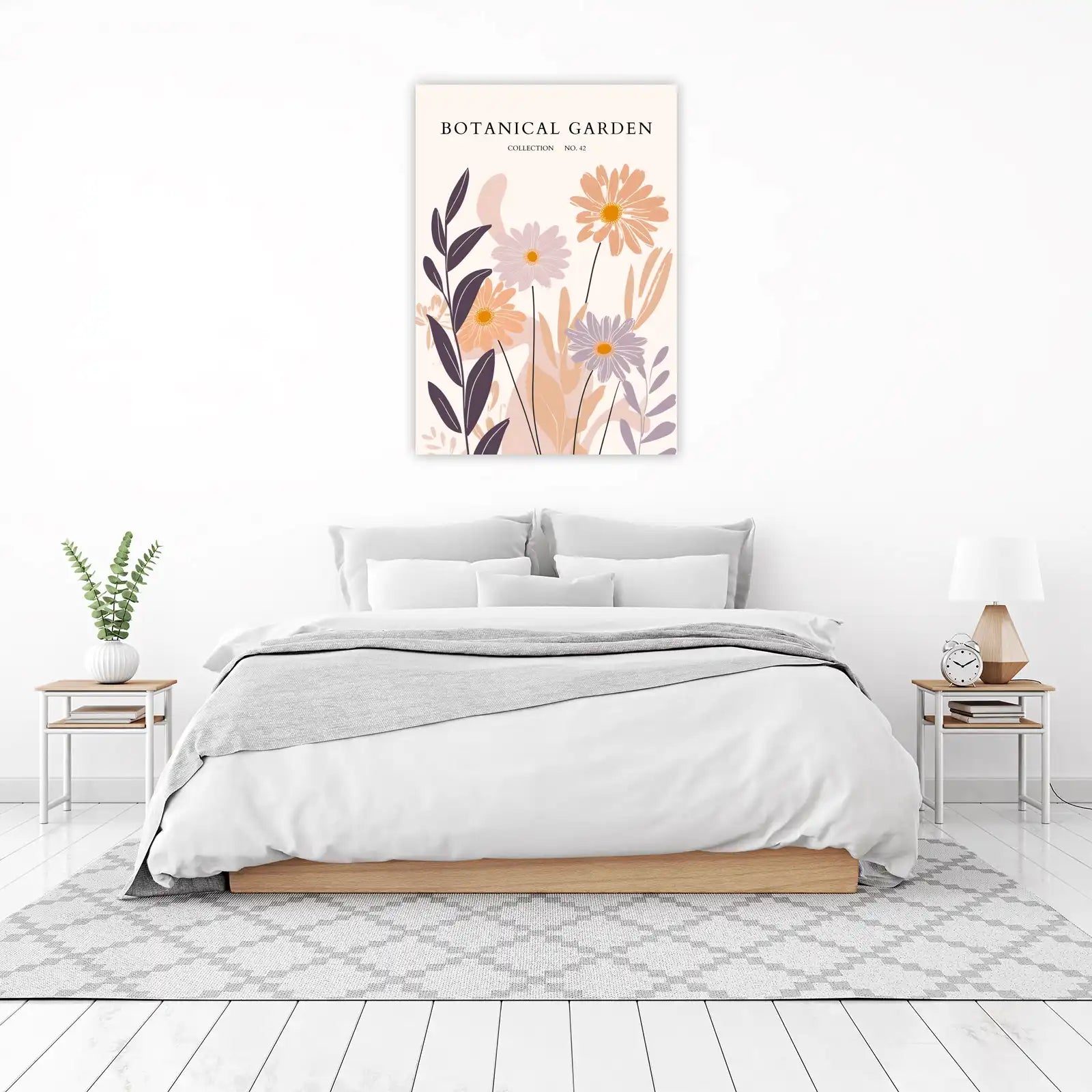 Botanical Garden Abstract Floral Wall Art