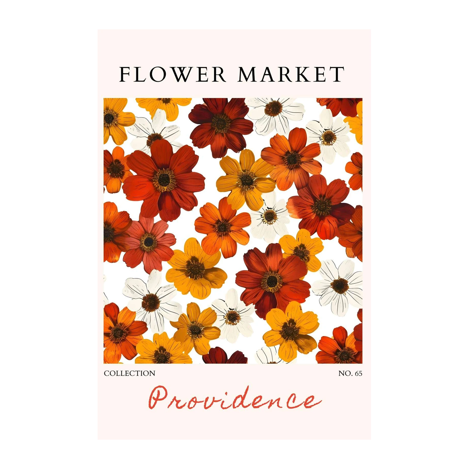 Autumn Floral "Providence" Wall Art