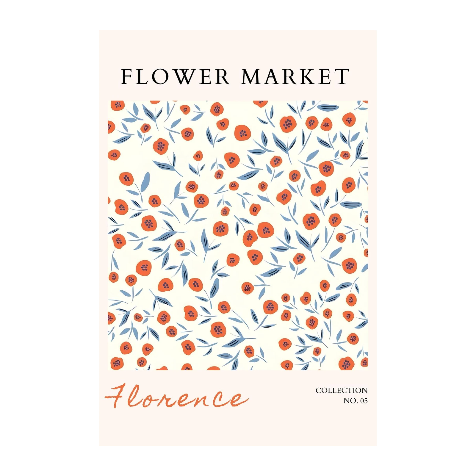 Florence Floral Market Wall Art