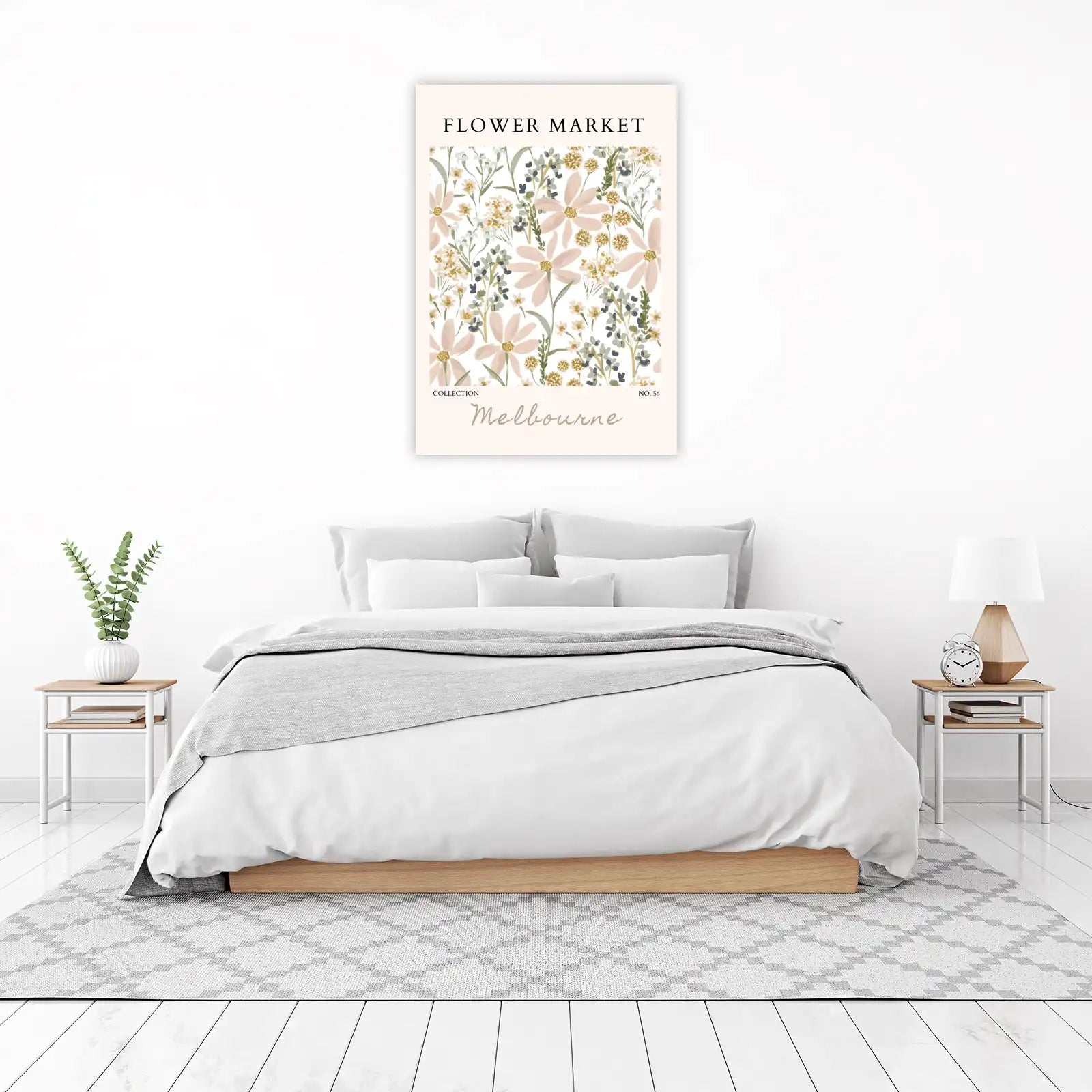 Melbourne Floral Market Wall Art