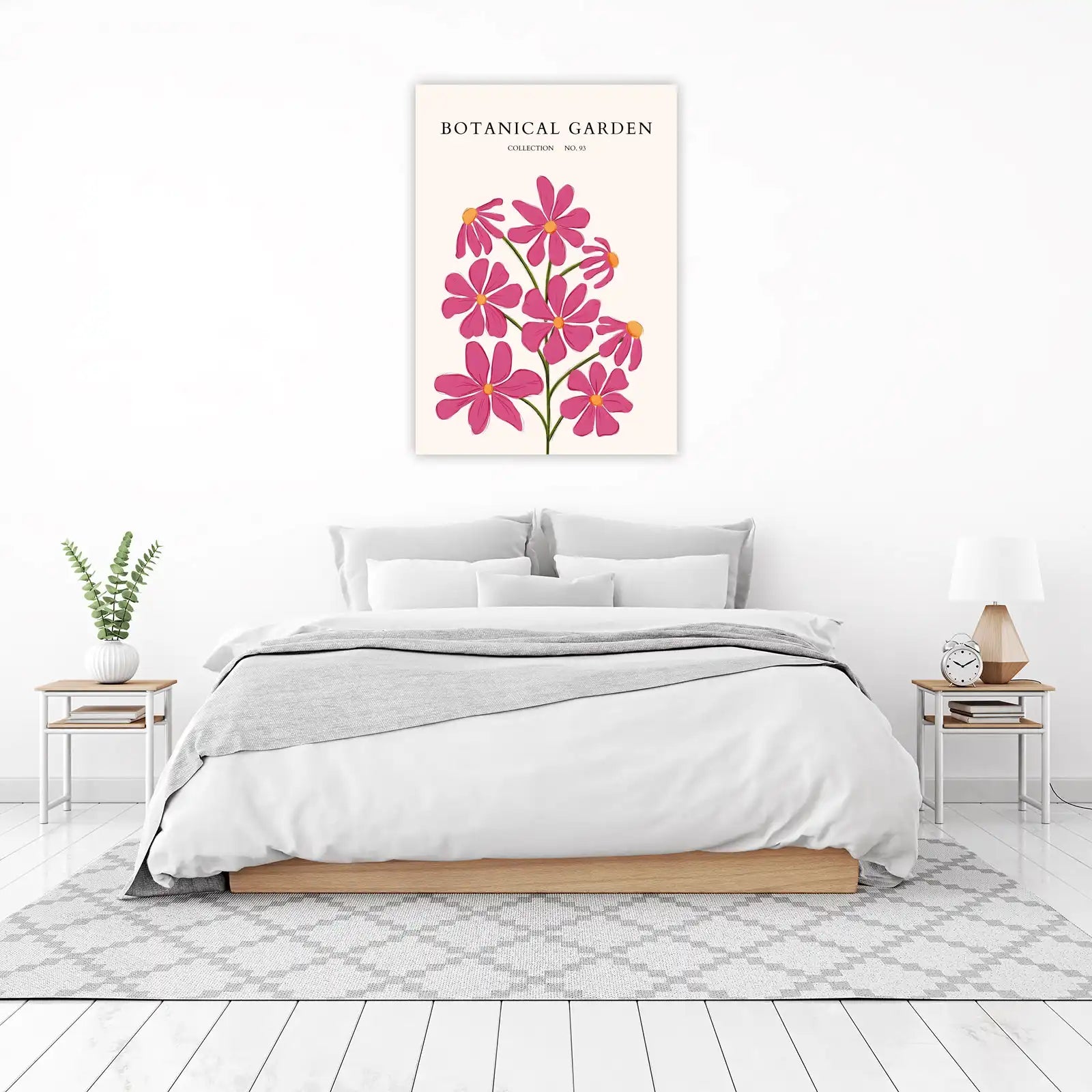 Vibrant Floral Garden Collection No. 93 Wall Art