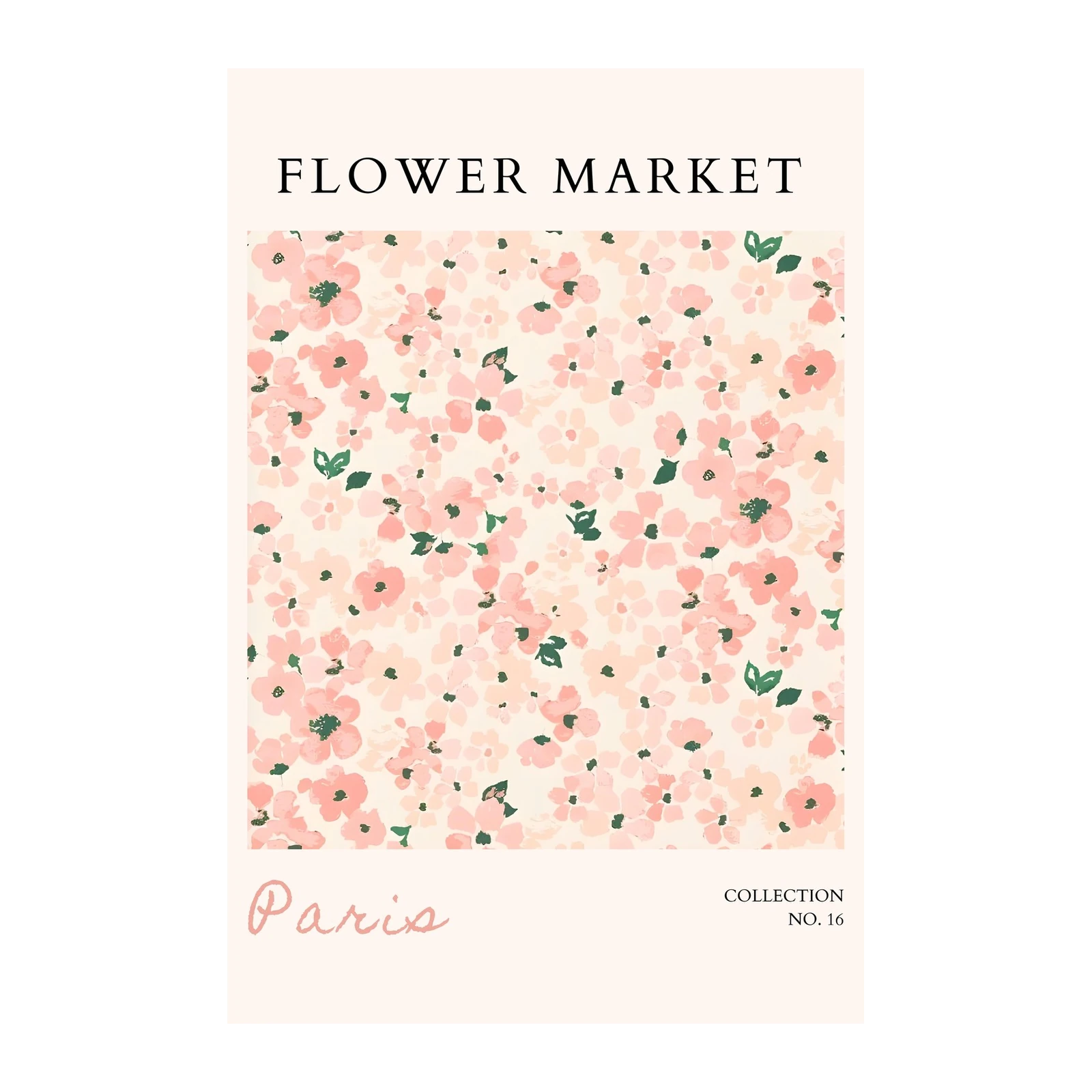 Parisian Flower Market Wall Art Wall Art