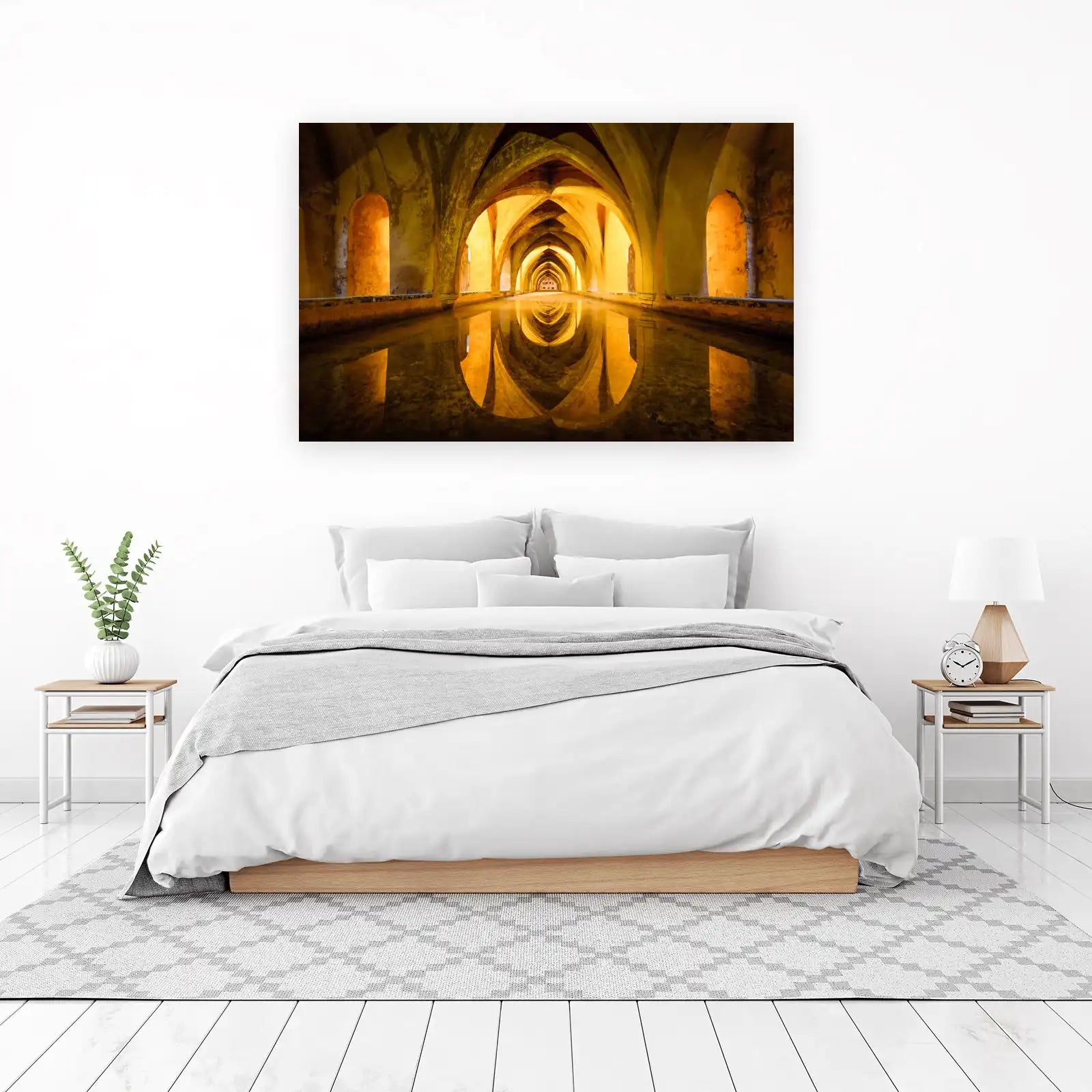 Ancient Arches & Water Reflections Wall Art