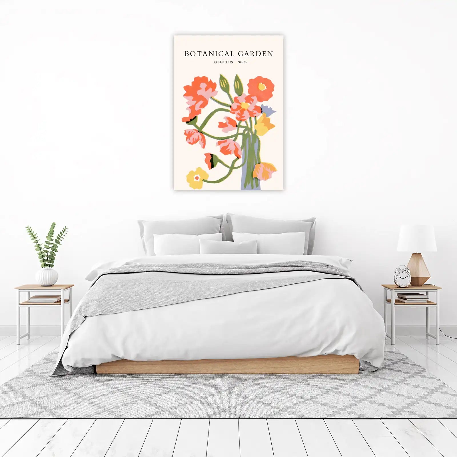 Vibrant Floral Garden Collection No. 33 Wall Art