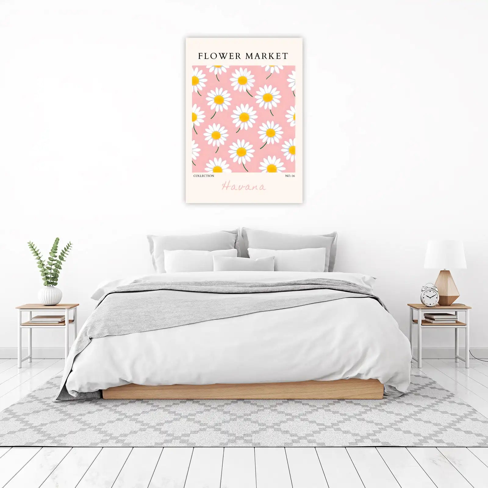Daisy Delight Flower Market Wall Art