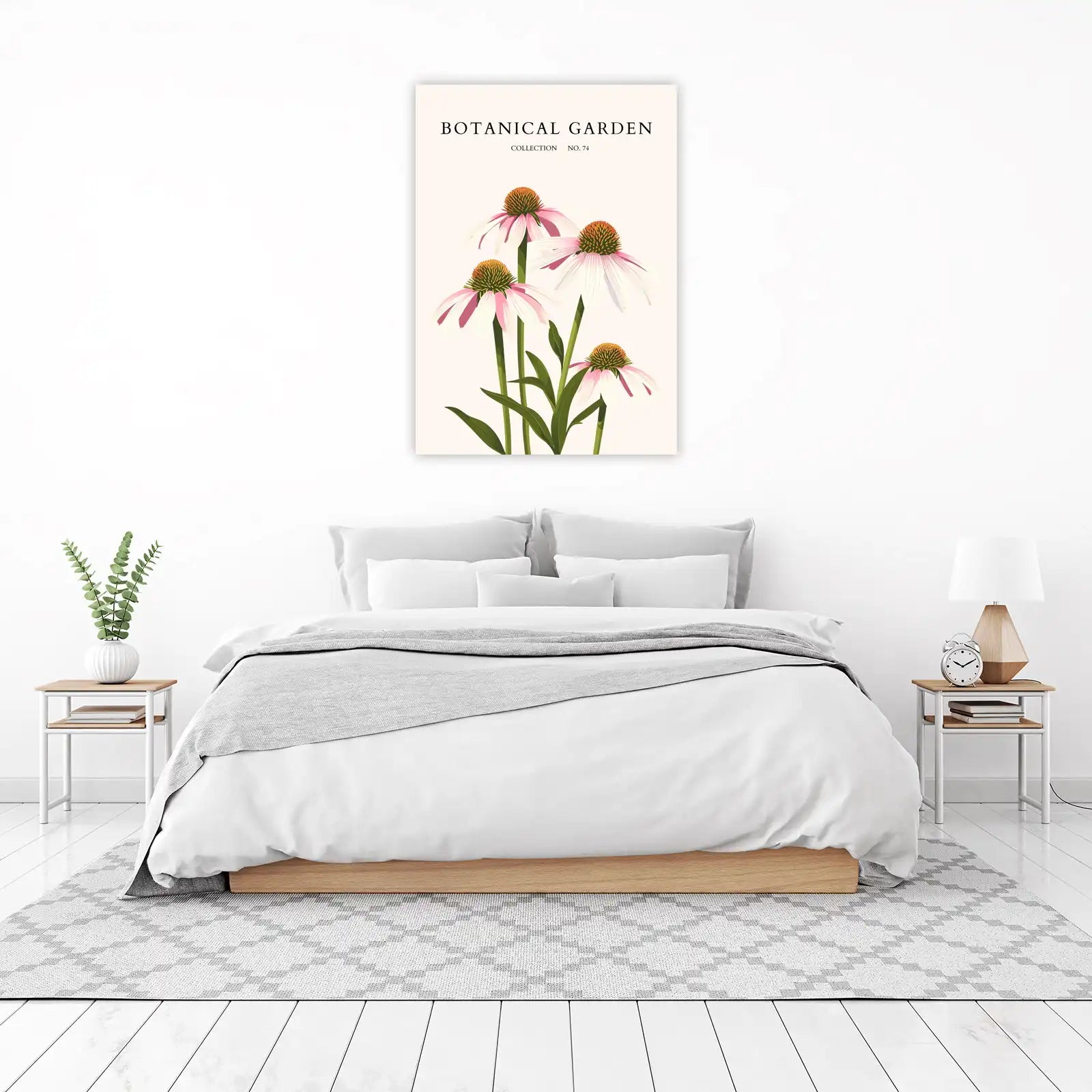 Echinacea Botanical Garden Wall Art