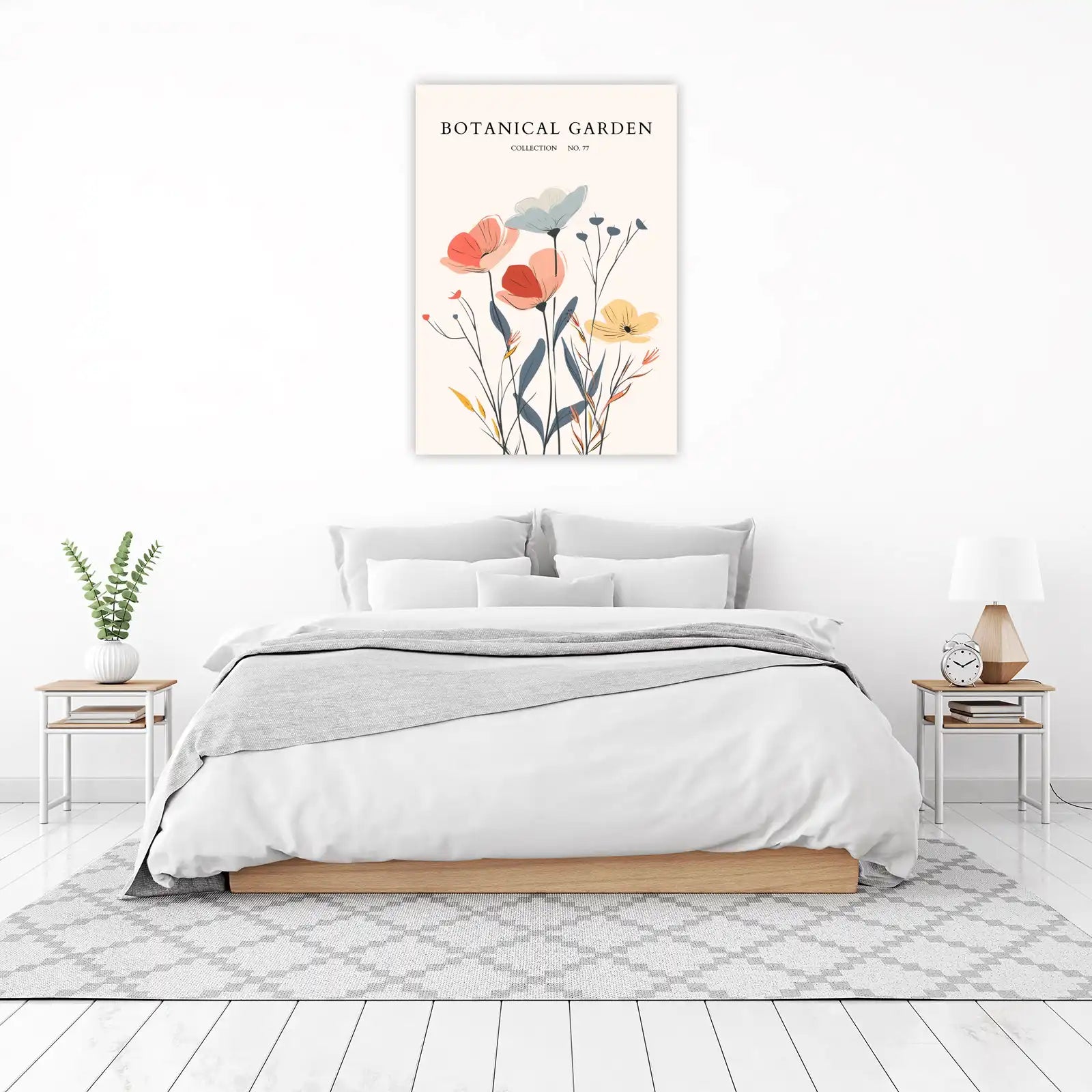 Modern Floral Art 'Botanical Garden' Wall Art