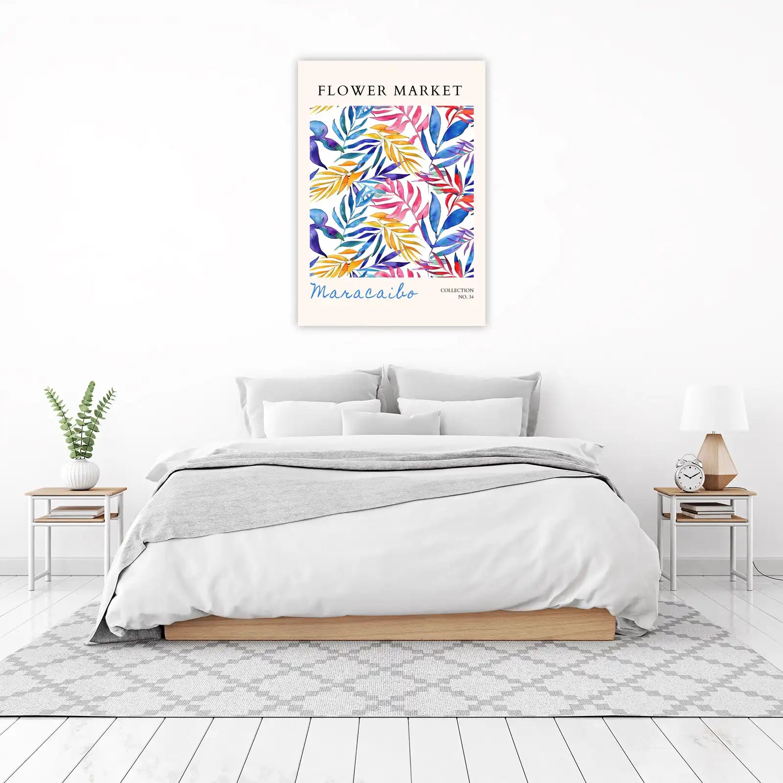 Maracaibo Tropical Leaves Wall Art