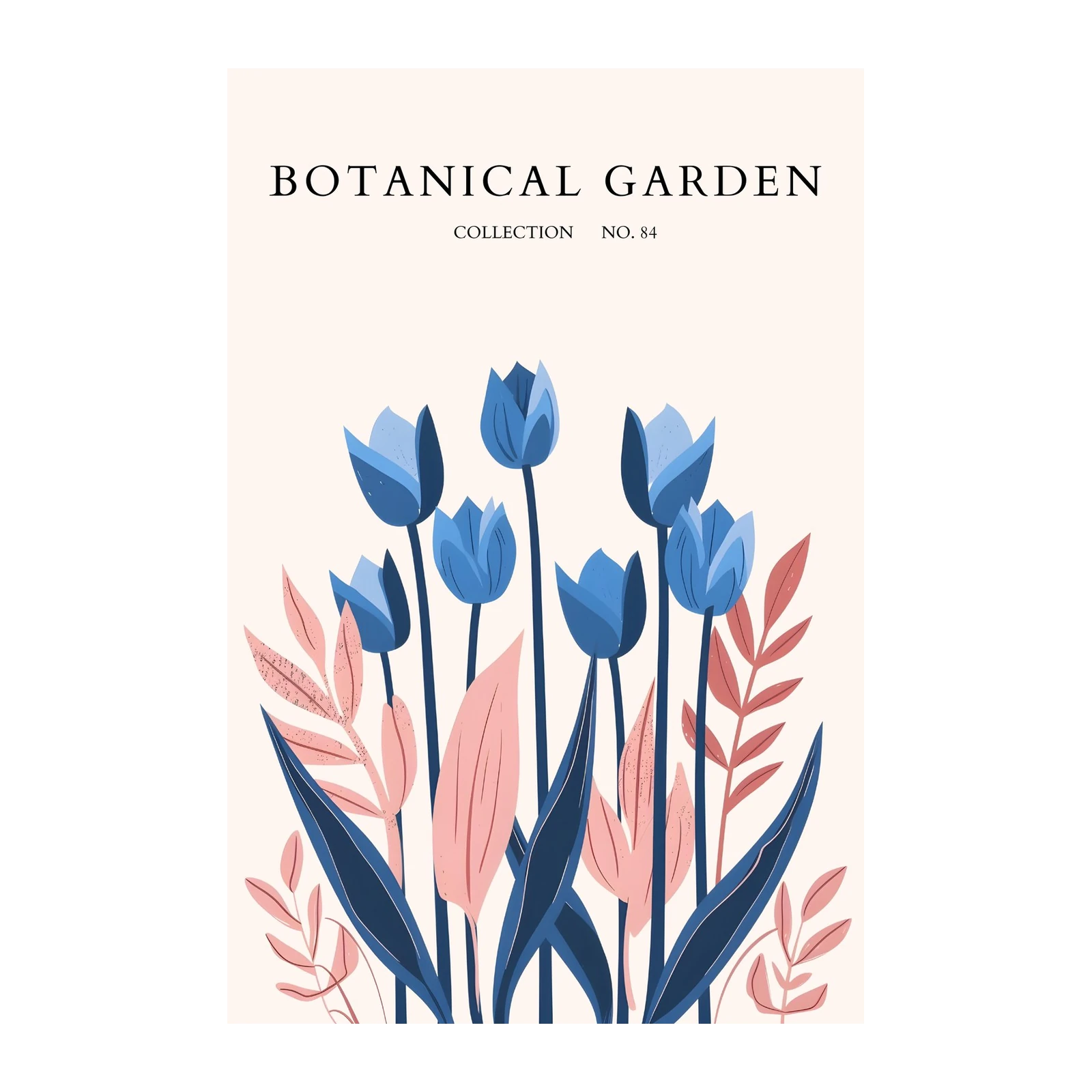 Botanical Tulips Collection No. 84 Wall Art