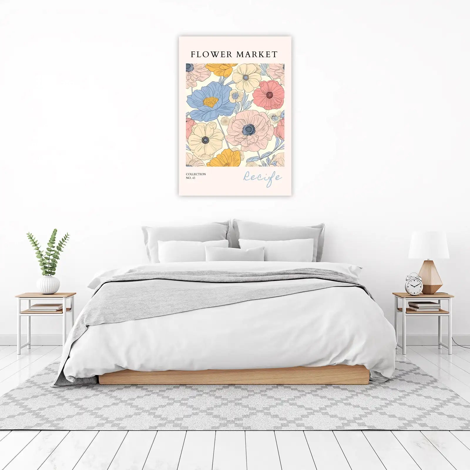 Vintage Floral Poster Wall Art