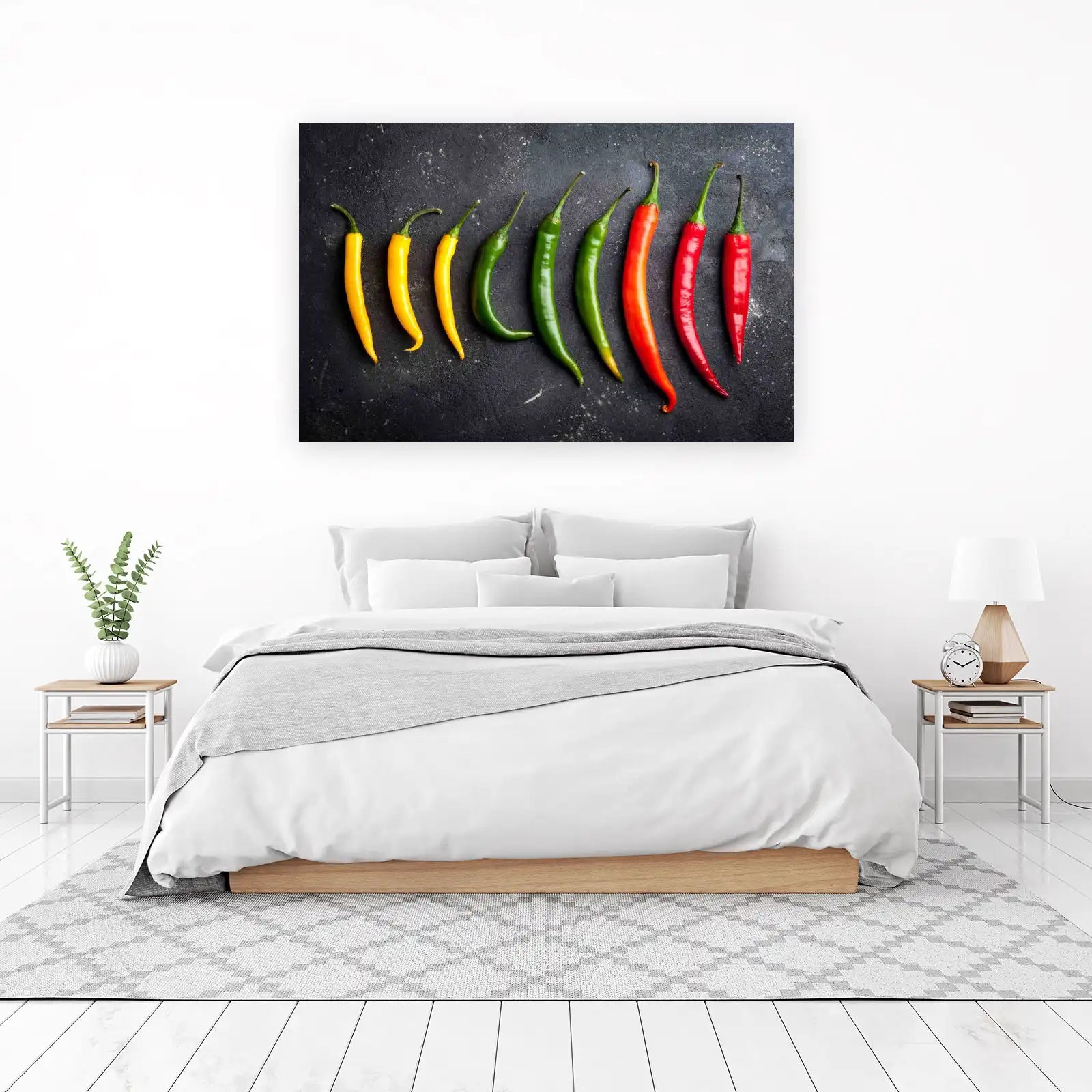 Spicy Chili Peppers Collection Wall Art