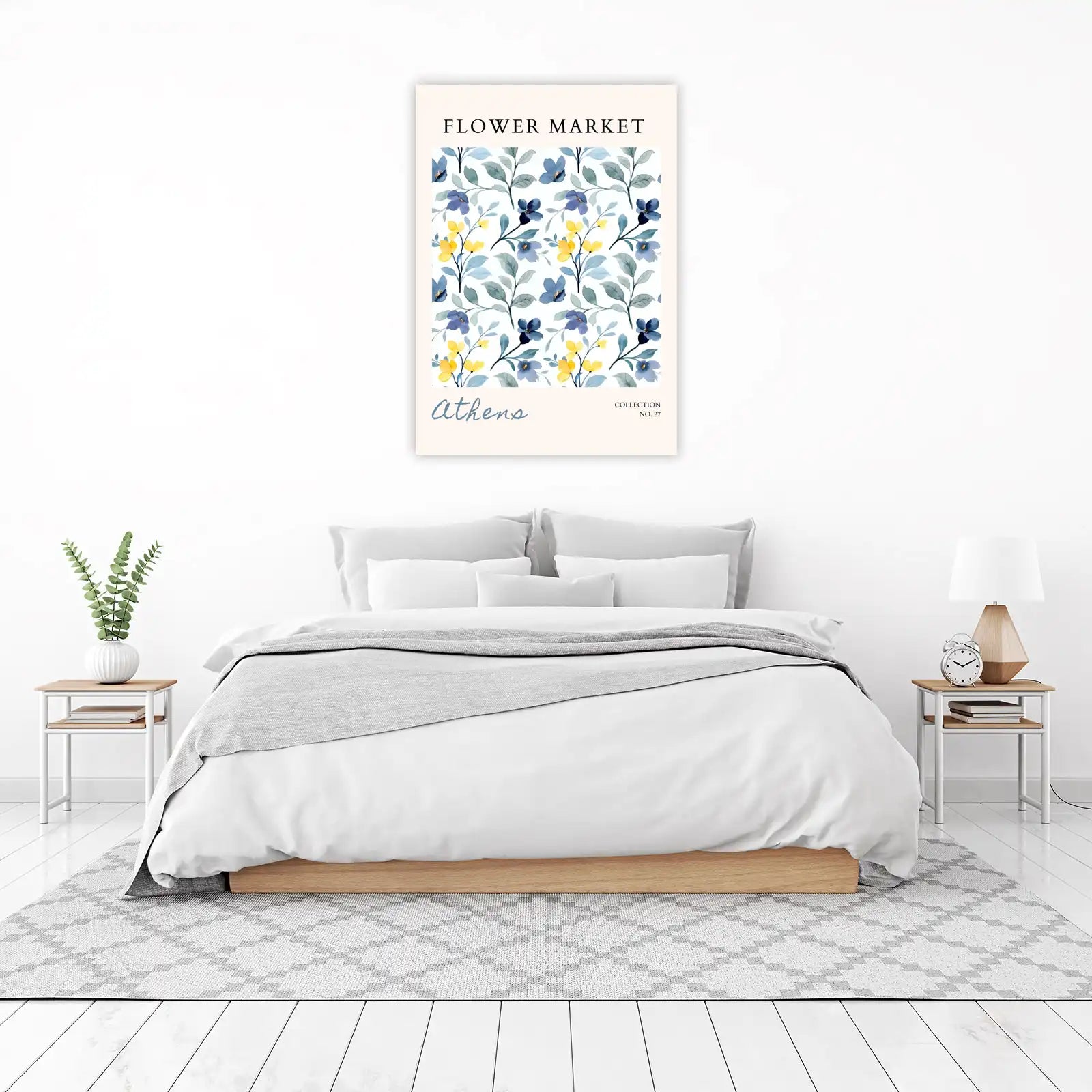 Watercolor Floral Delight Wall Art
