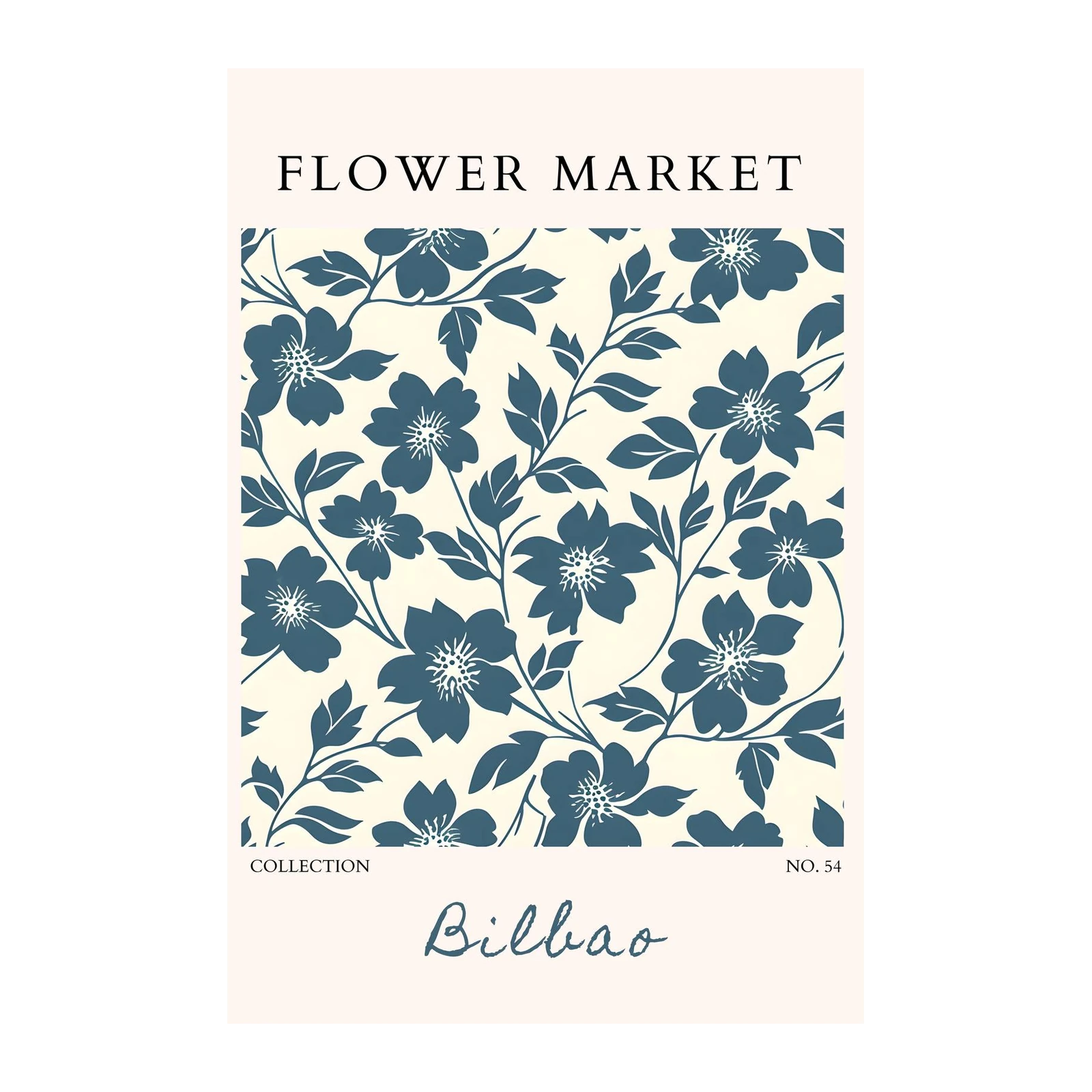 Botanical Bloom Bilbao Floral Wall Art
