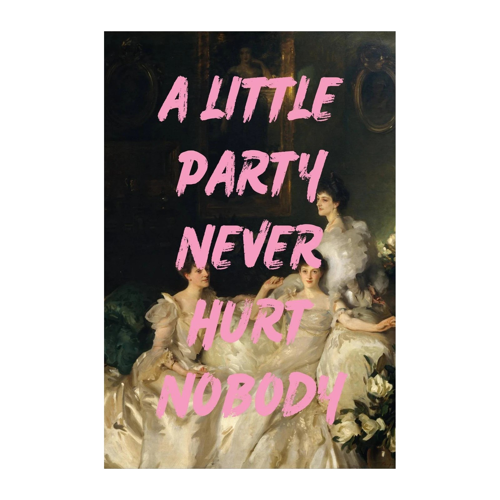 Vintage Glamour 'A Little Party' Wall Art