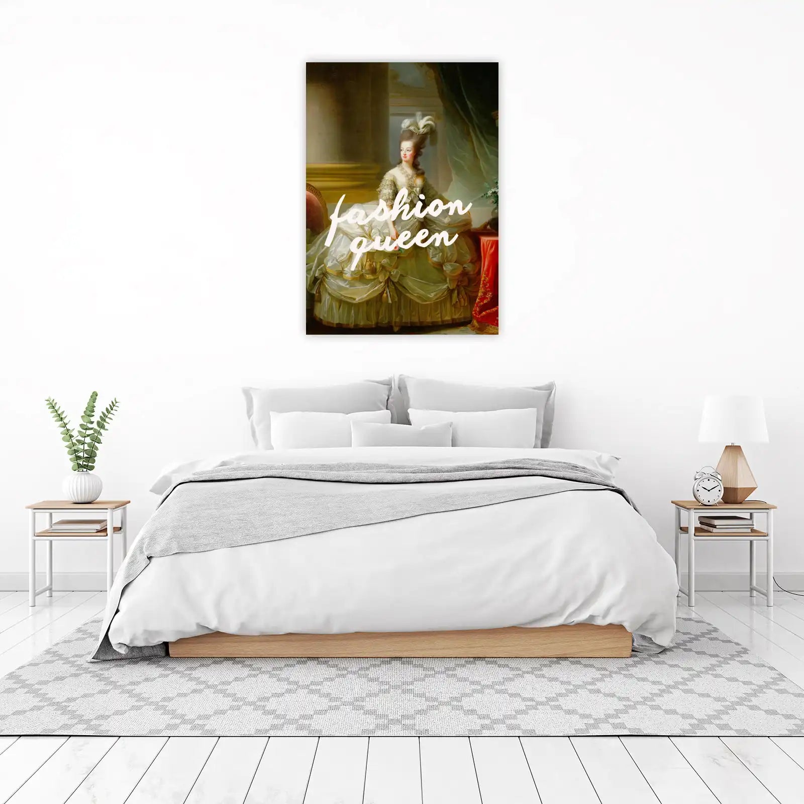 Marie Antoinette Fashion Queen Wall Art