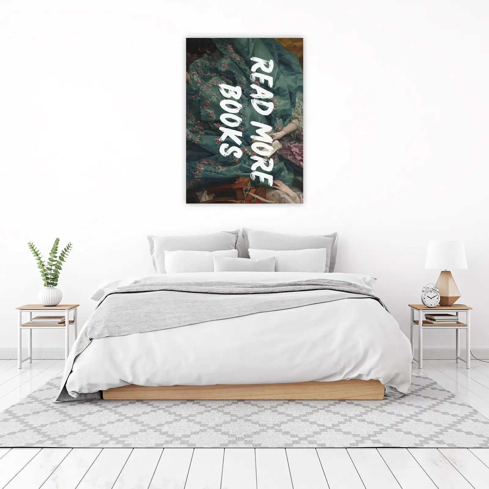 Vintage Read More Books Wall Art Art