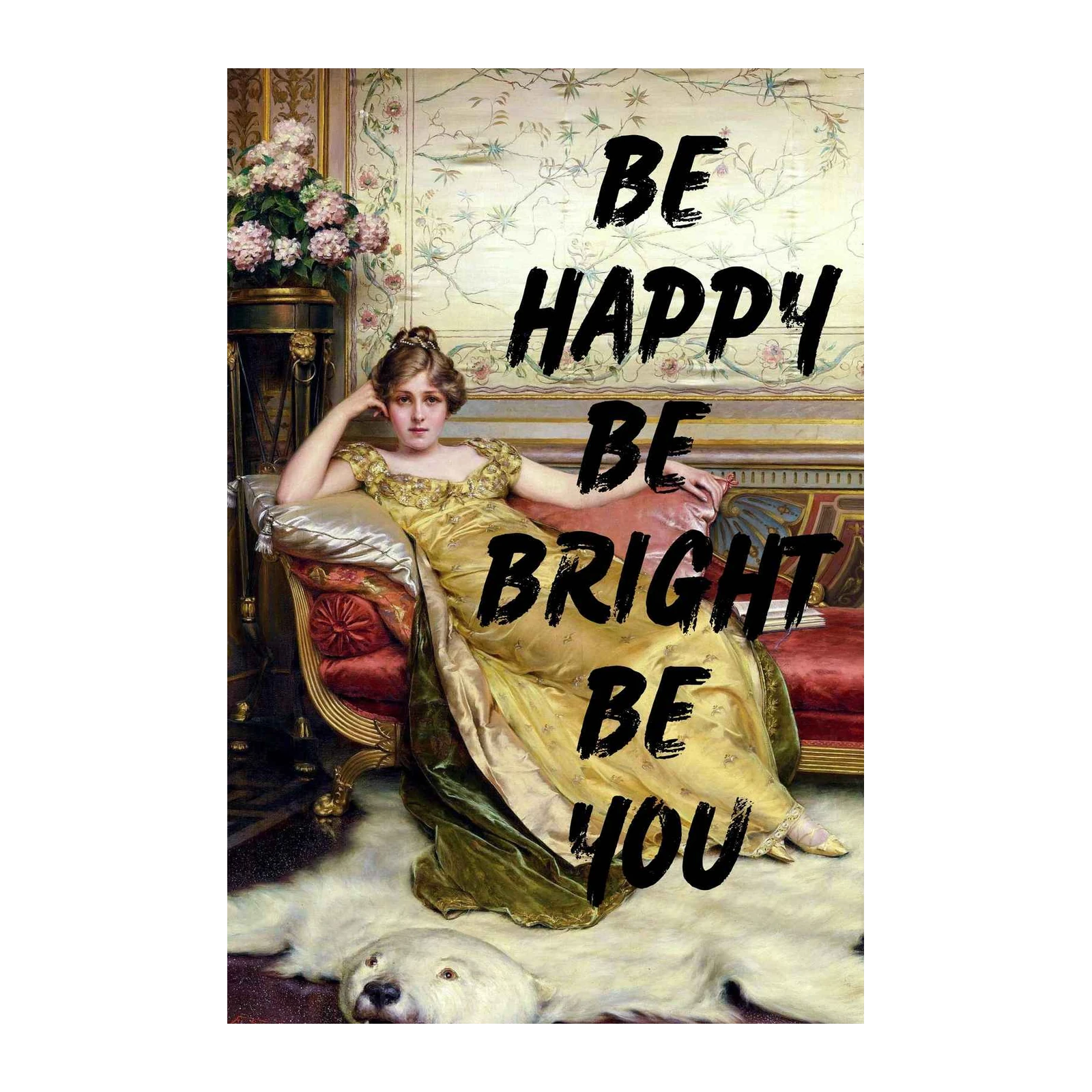 Victorian Muse Motivational Wall Art