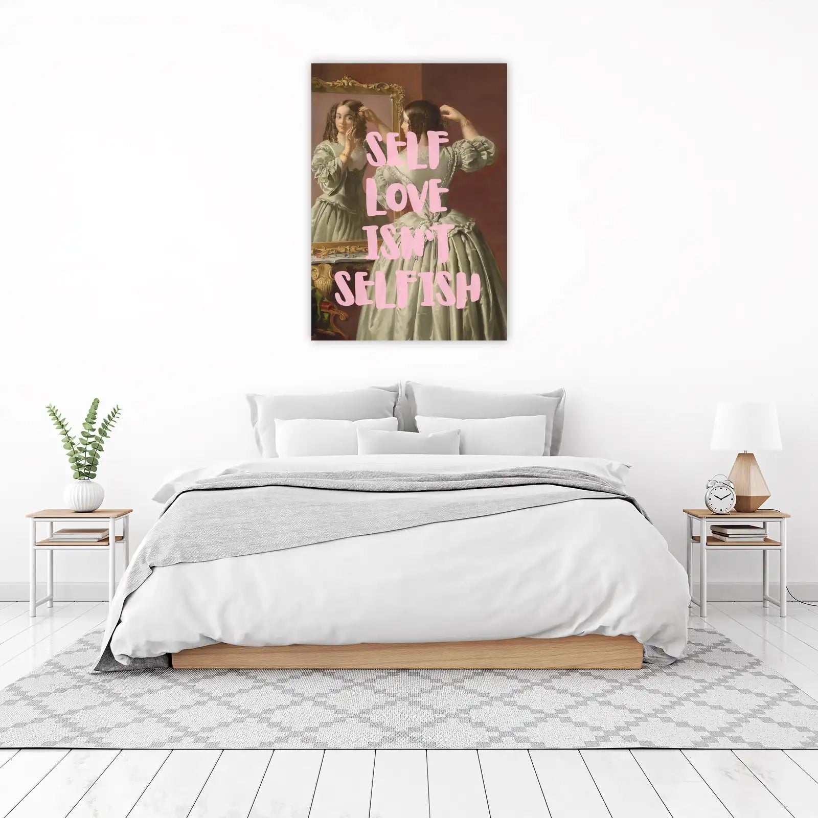 Empowering Self Love Vintage Wall Art