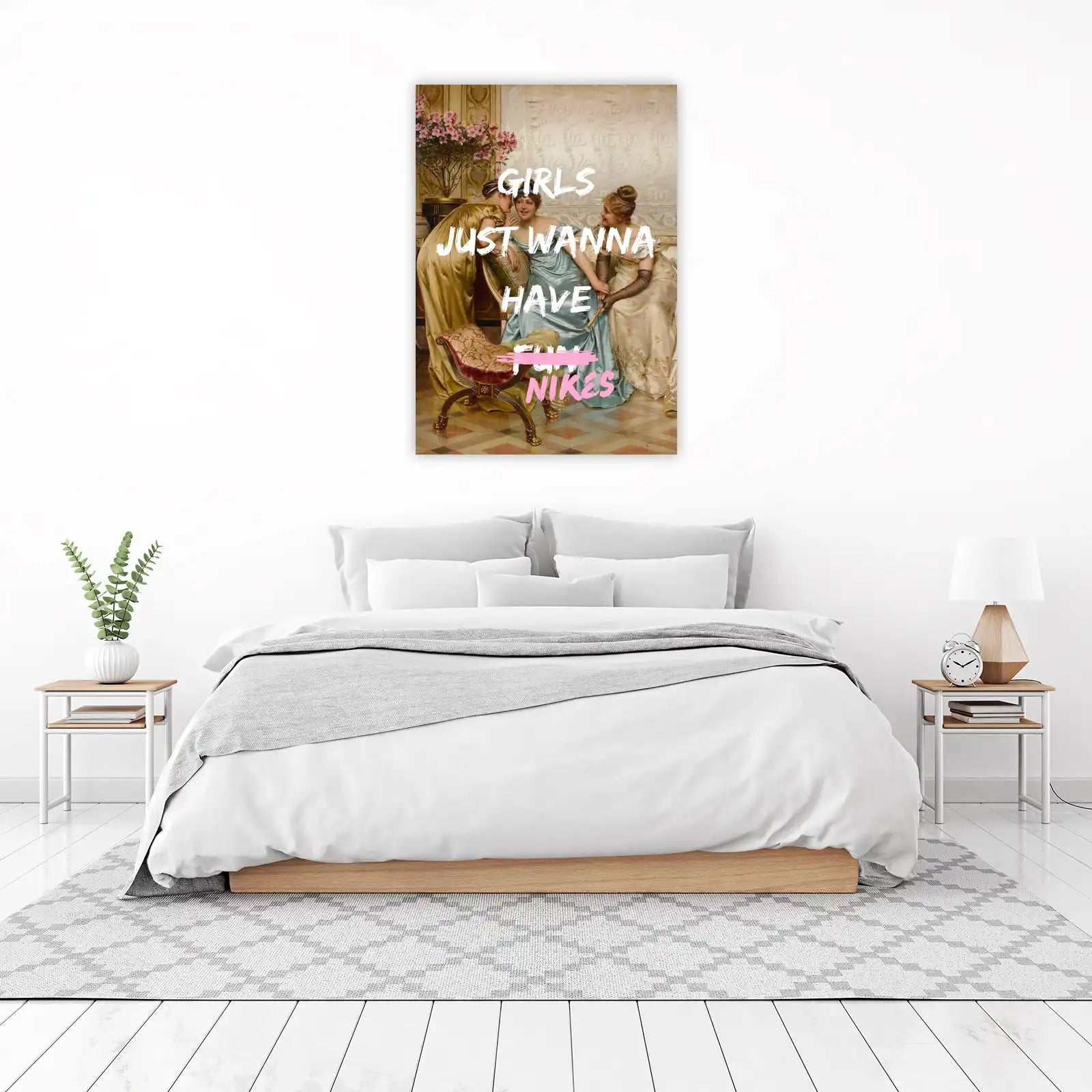 Girls Just Wanna Have Fun Wall Art