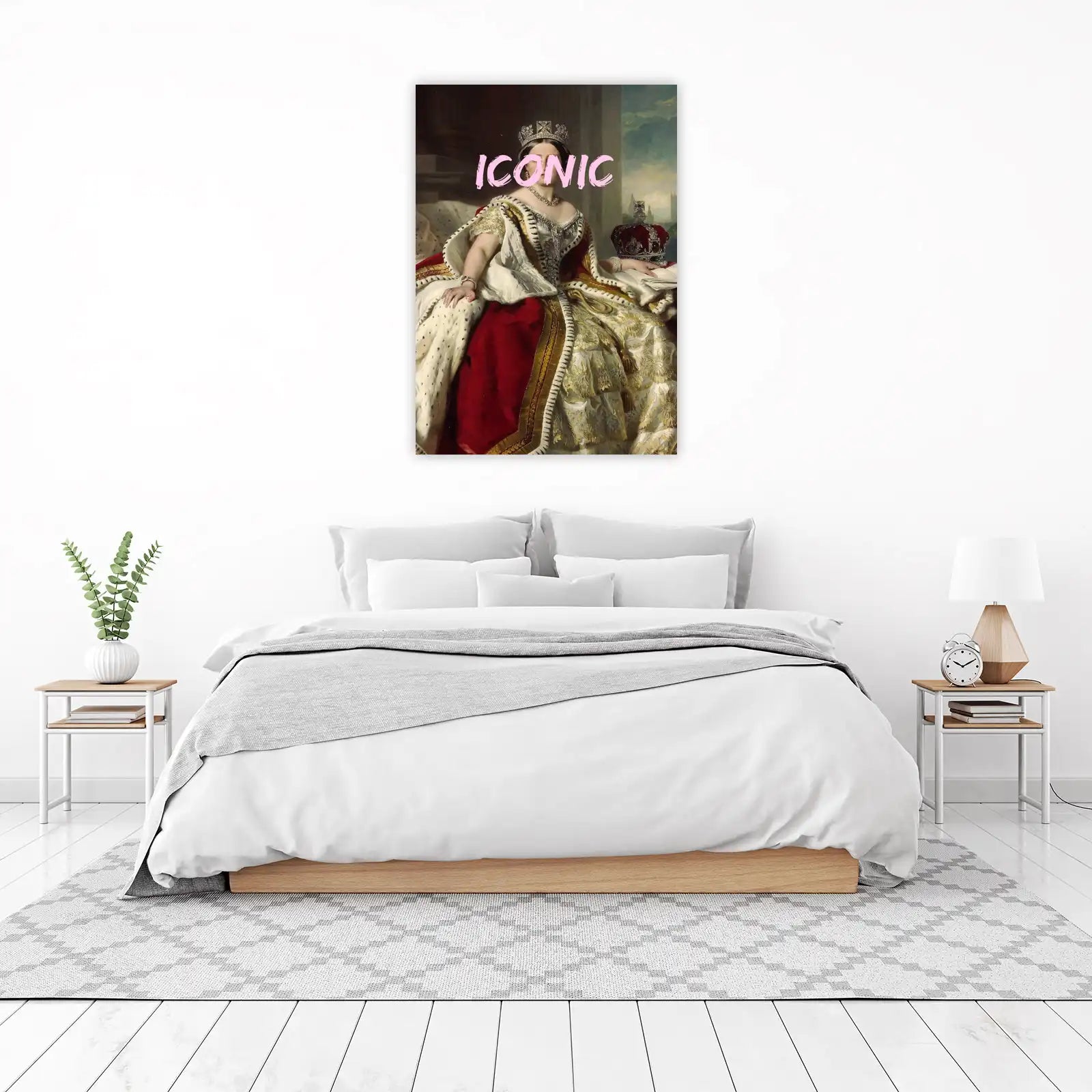 Regal Empress "ICONIC" Vintage Portrait Wall Art